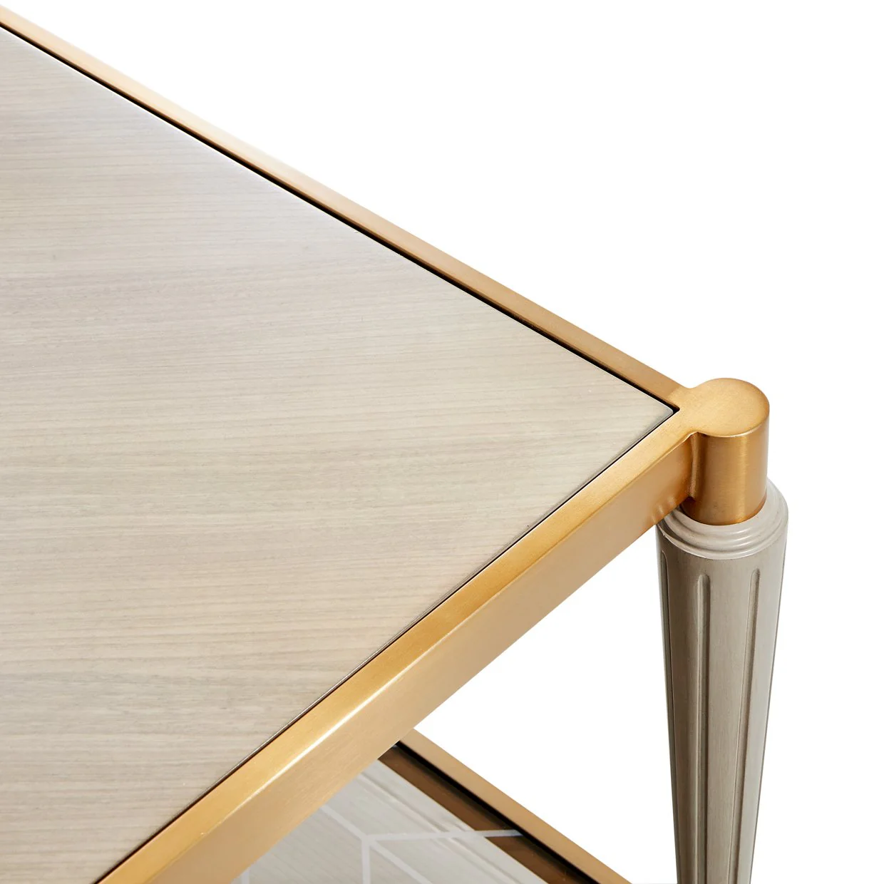 St. Charles Rectangular Cocktail Table - Dove Gray - Image 7