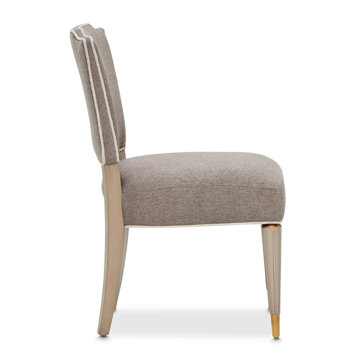 St. Charles Vanity Chair - Dove Gray - Image 3