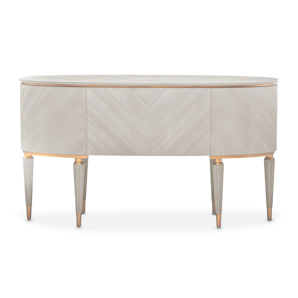 St. Charles Vanity Desk - Dove Gray - Image 3
