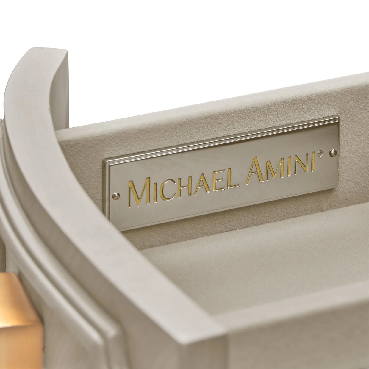 St. Charles Vanity Desk - Dove Gray - Image 8