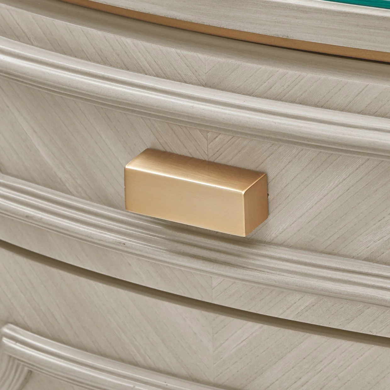 St. Charles Vanity Desk - Dove Gray - Image 9