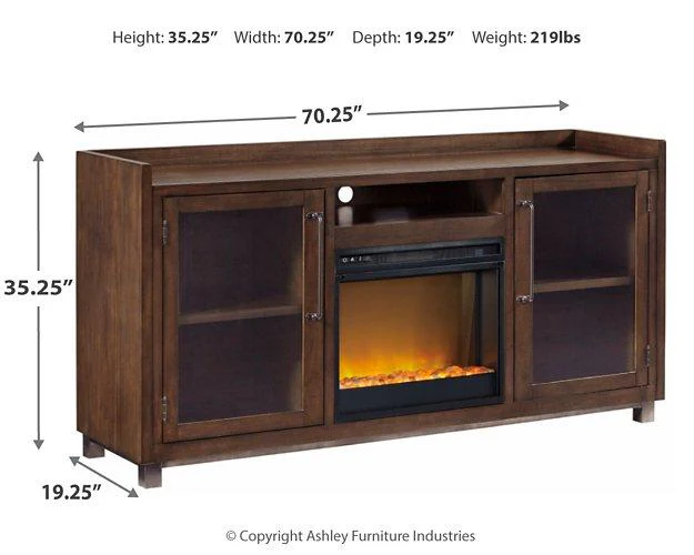 Starmore 70" TV Stand with Electric Fireplace - Image 22
