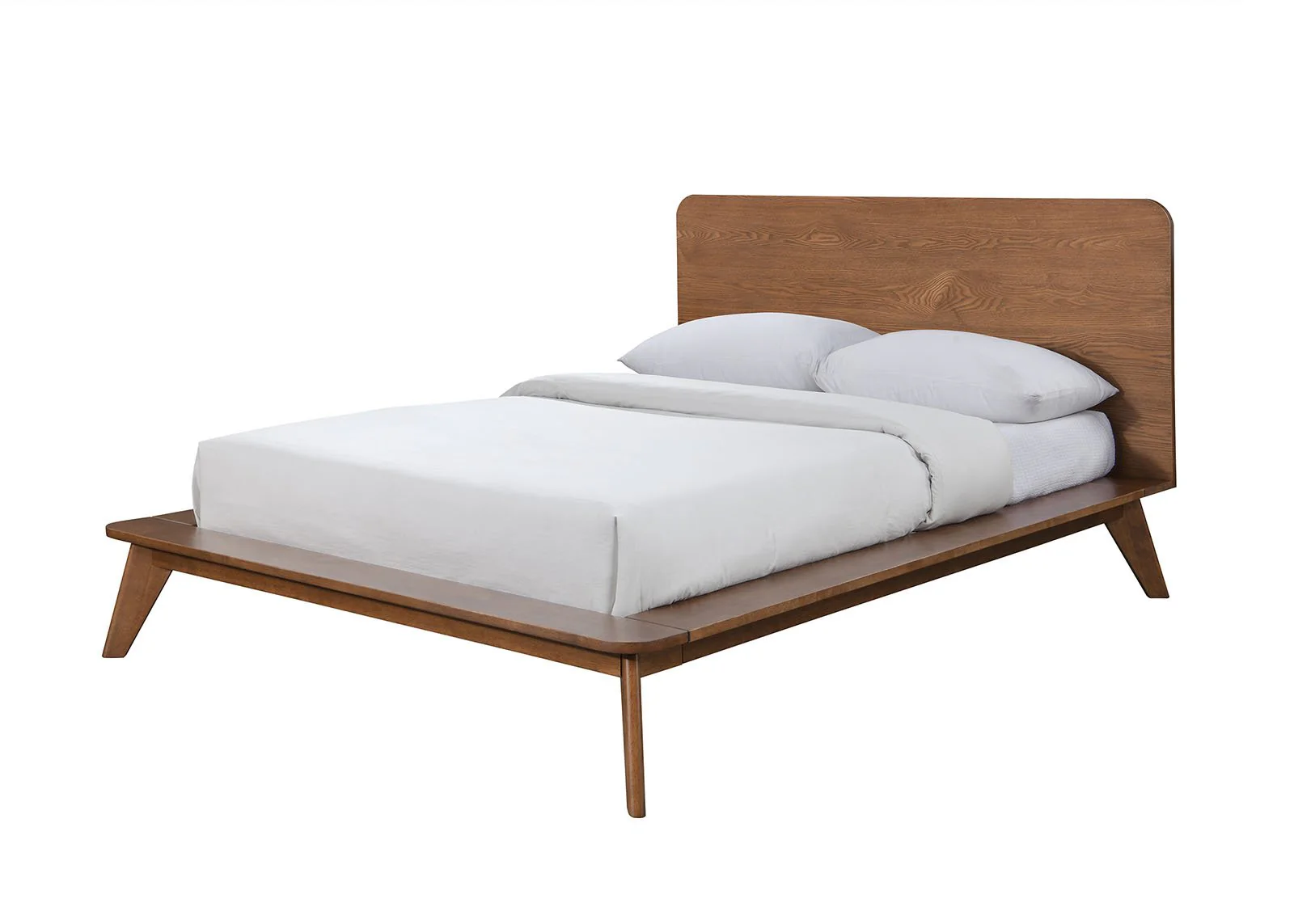 Stathelle Queen Bed, Walnut - Image 2