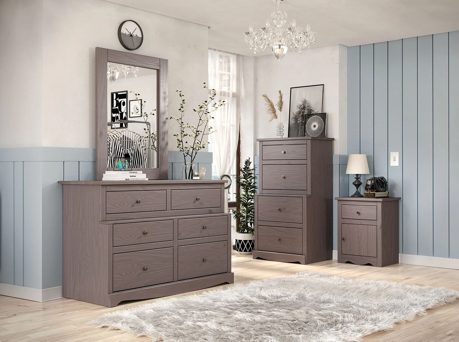 Stavros Chest, Gray - Image 2