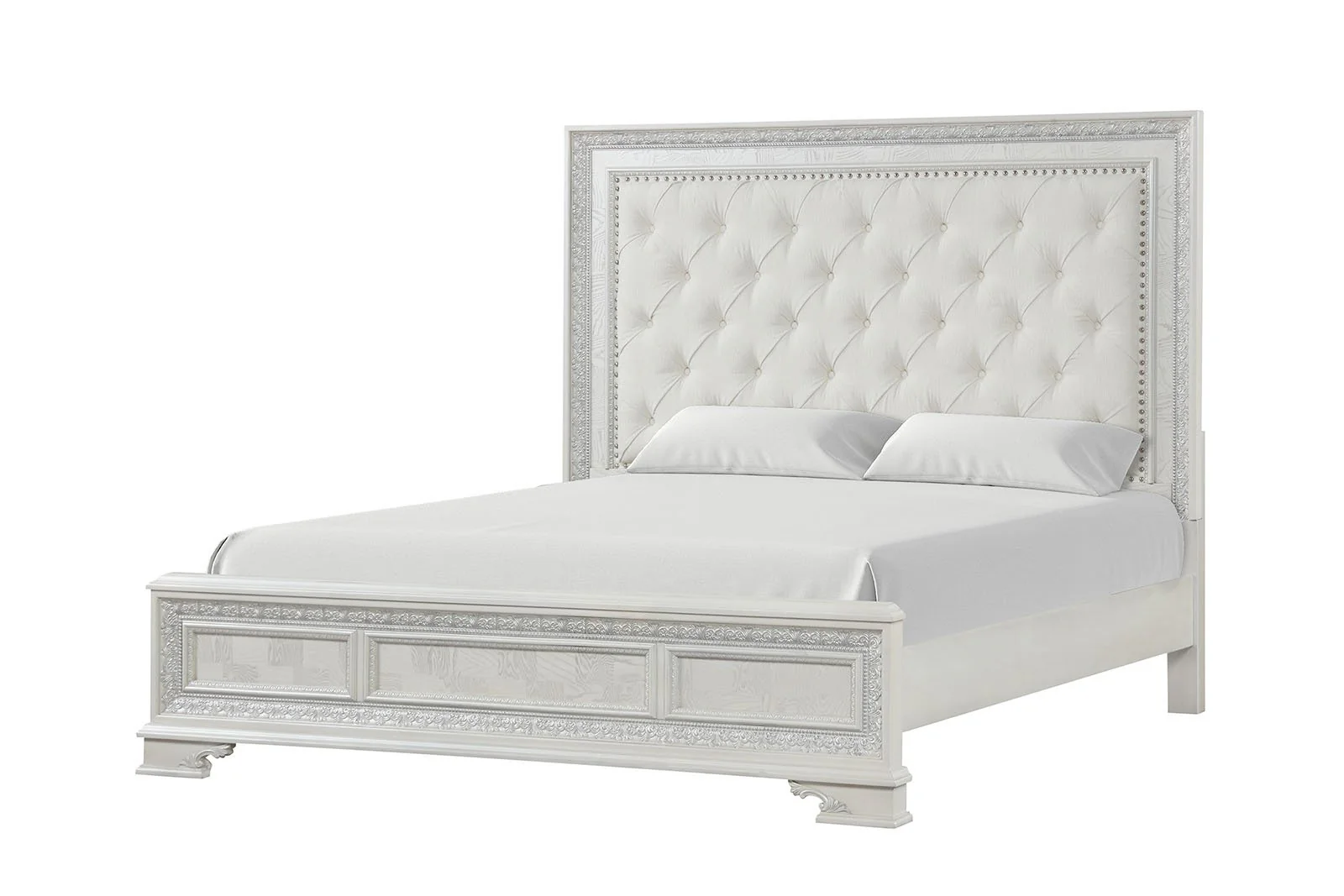 Stella Mia 4 Pc. Queen Uph Bedroom Set - Image 4
