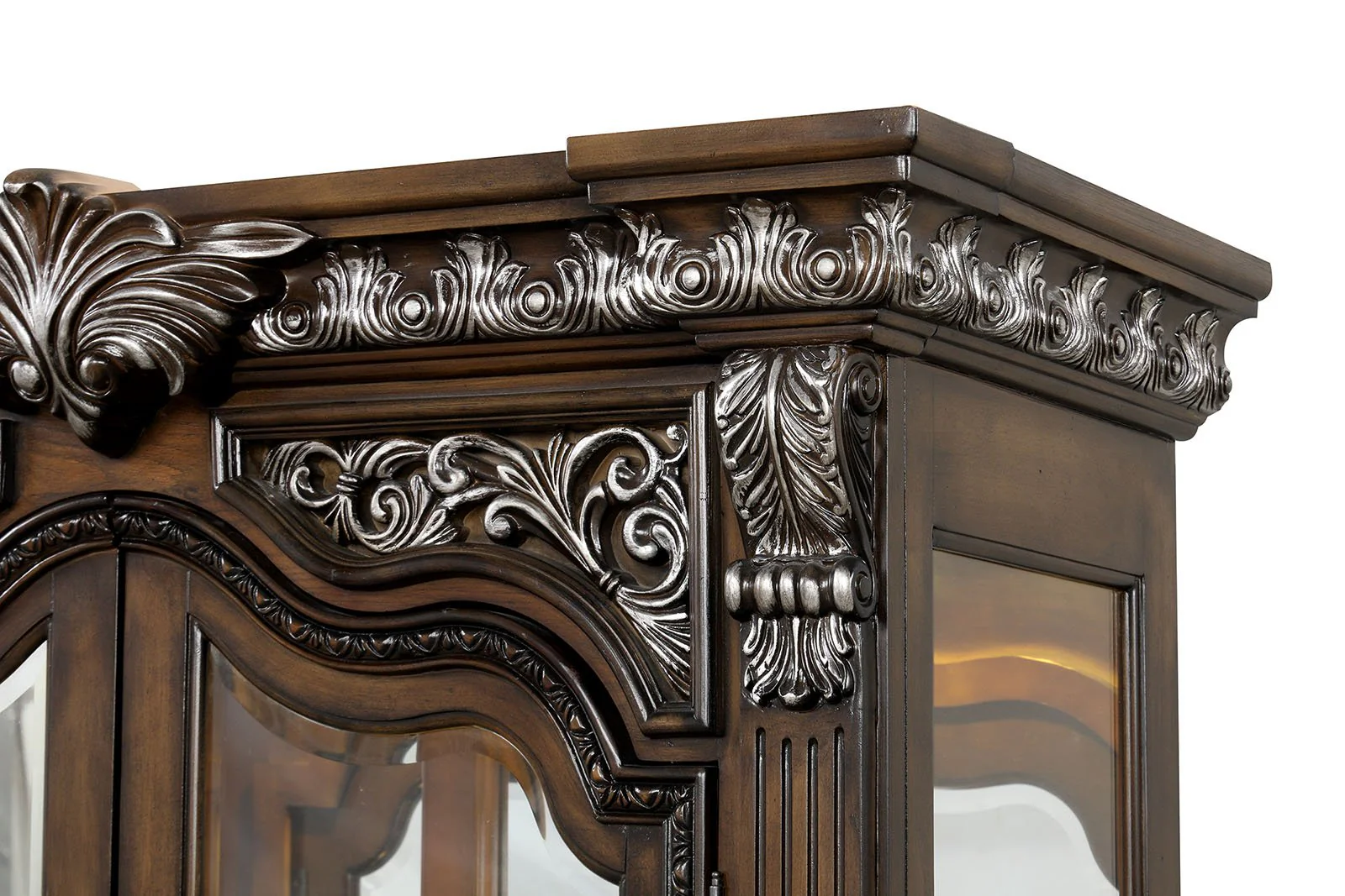 Stella Mia Curio Cabinet, Ivory - Image 5