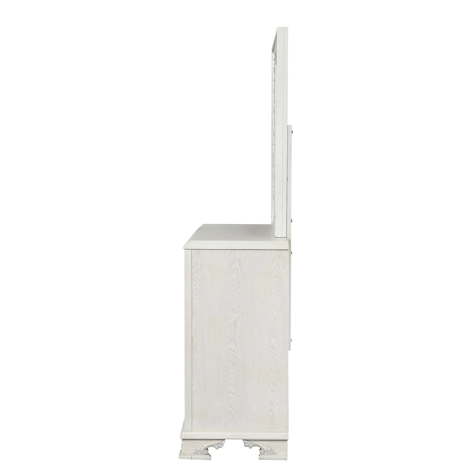 Stella Mia Dresser w/Jewelry Box, Creamy White - Image 4