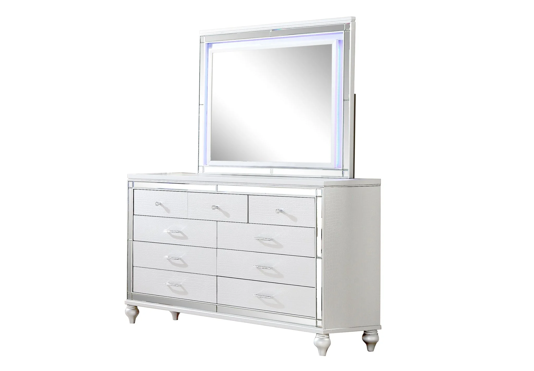 Sterling 4 Pc Full Bed White - Image 13