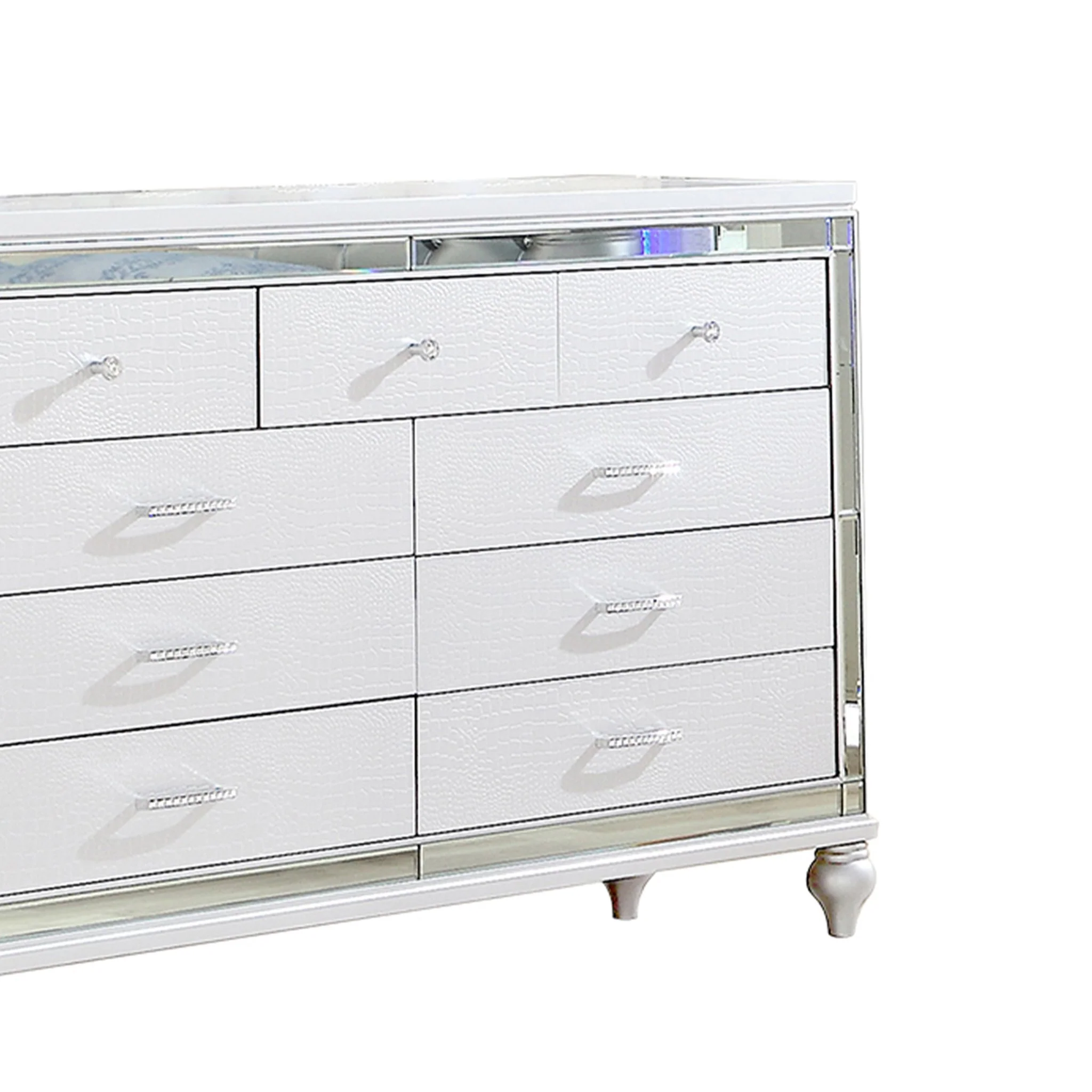 Sterling 4 Pc Queen Bed White - Image 9