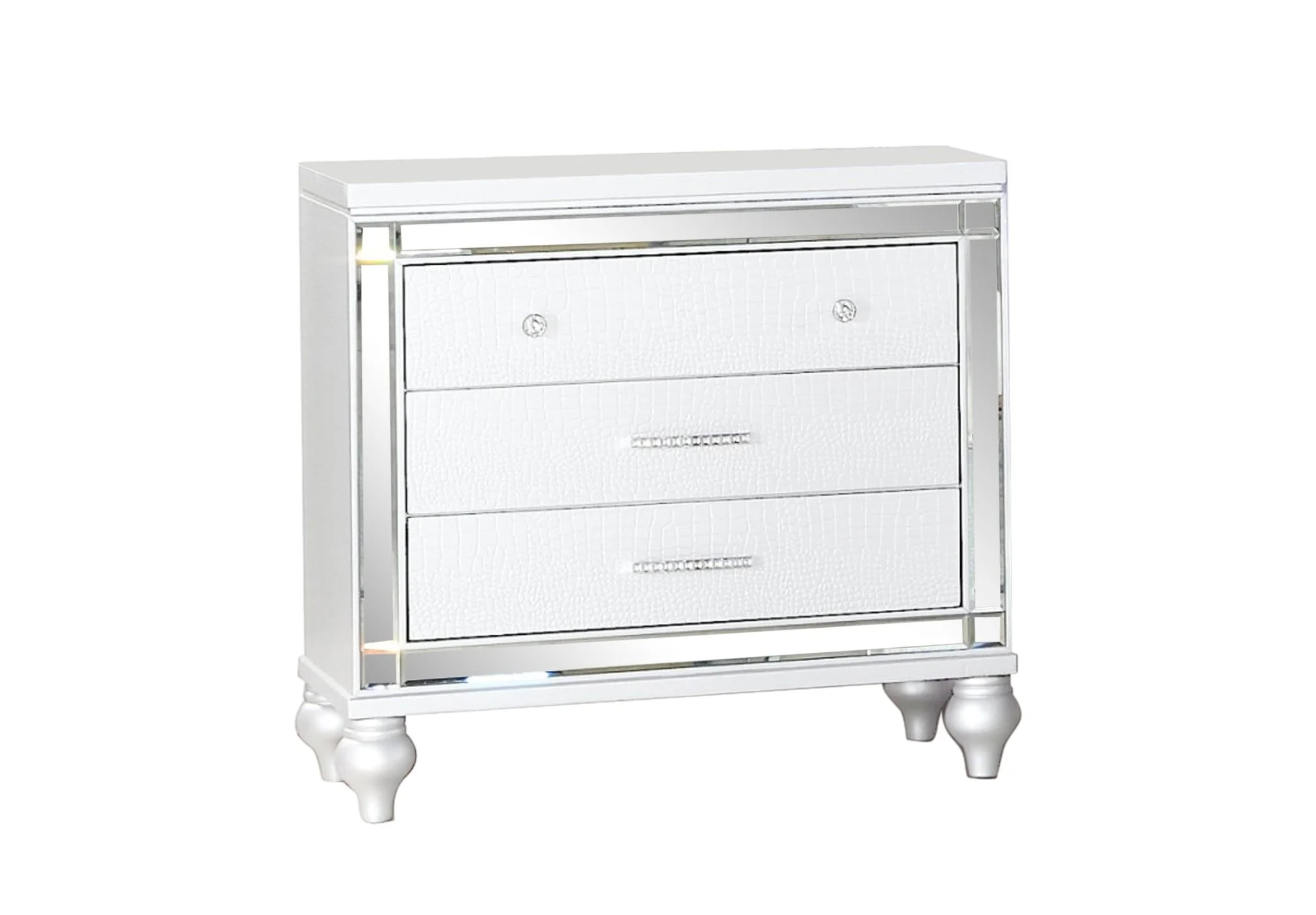 Sterling 5 Pc king Bed White - Image 16
