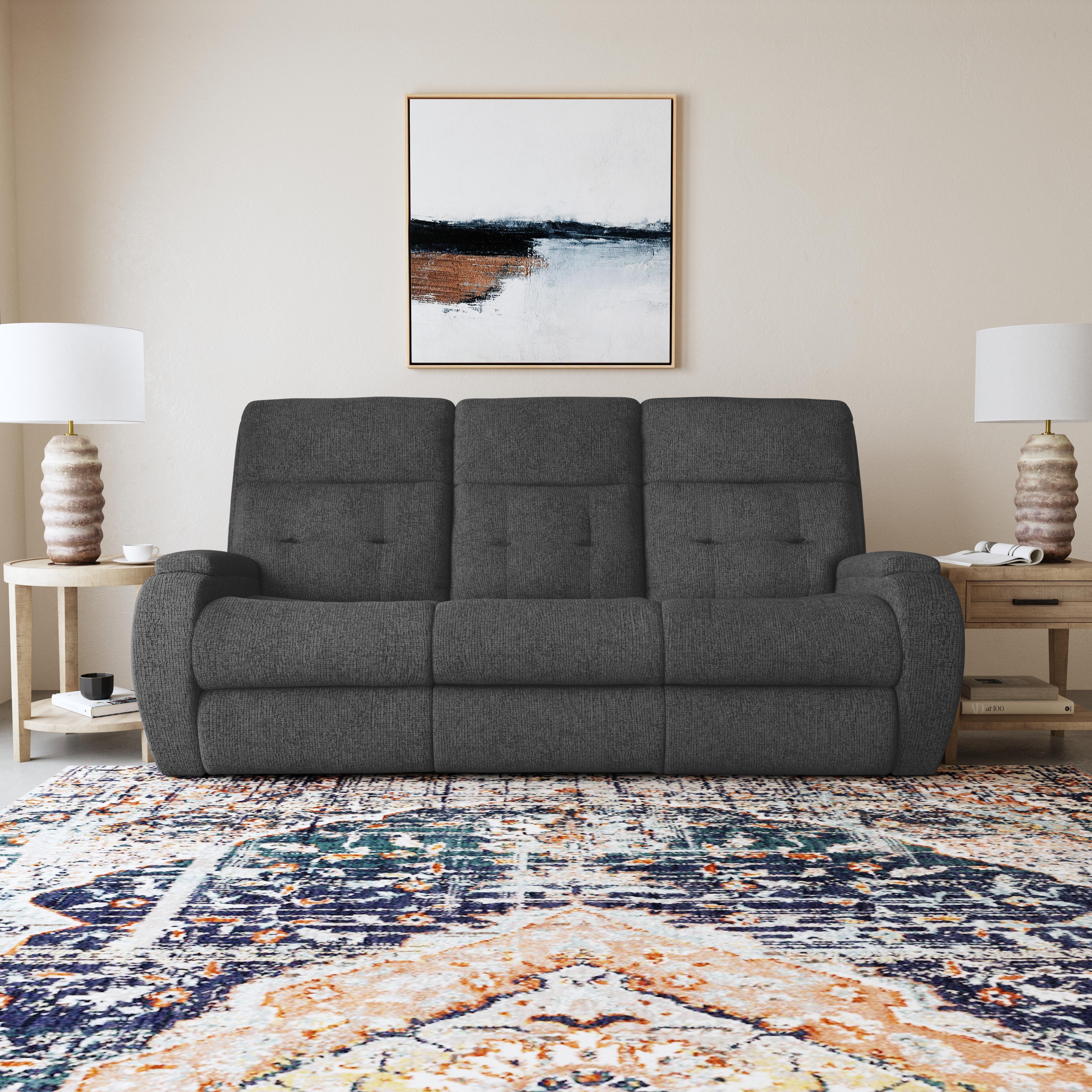 Strait 2906-62H Power Reclining Sofa with Power Headrests - Image 3