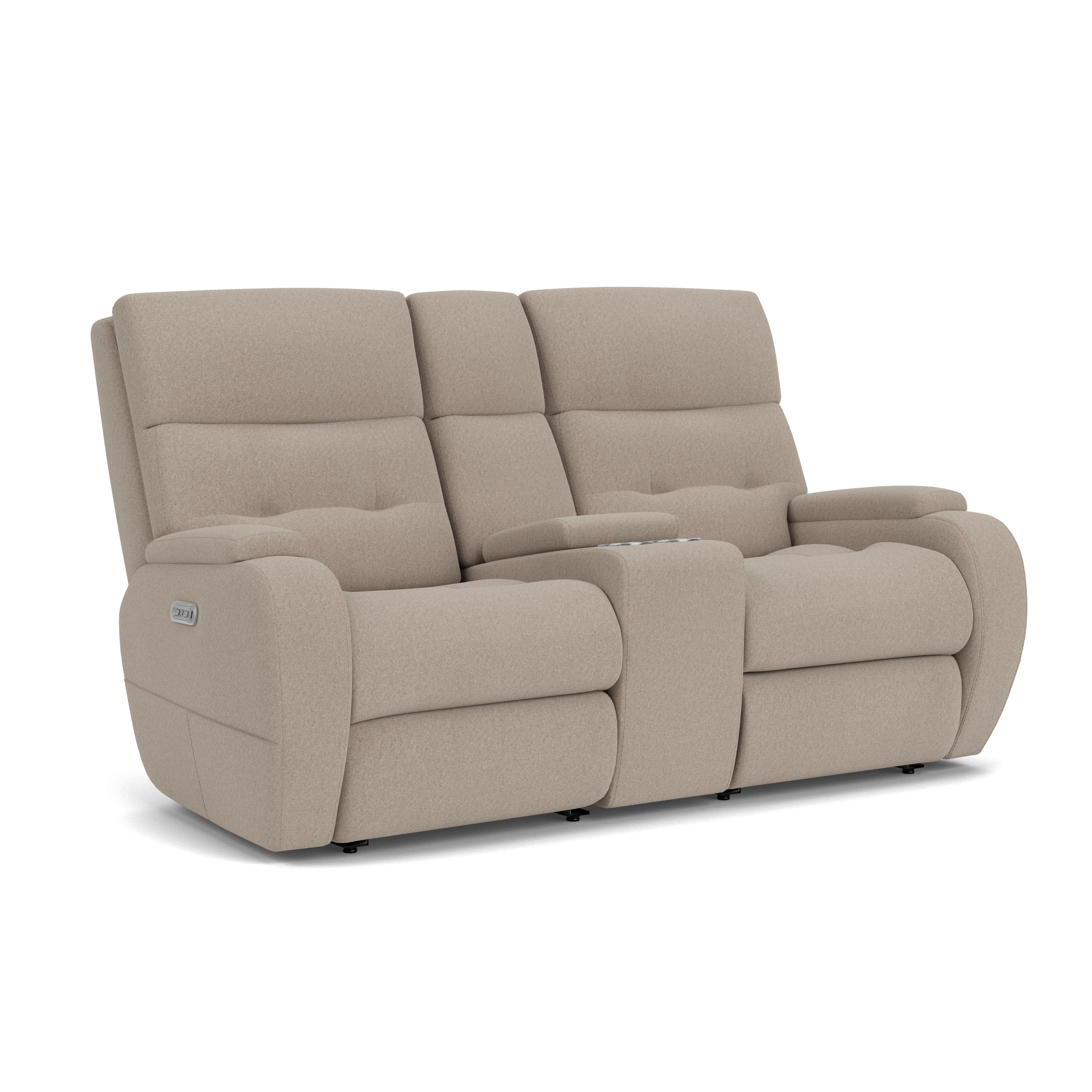 Strait B3906-601H Power Reclining Loveseat with Console & Power Headrests - Image 5