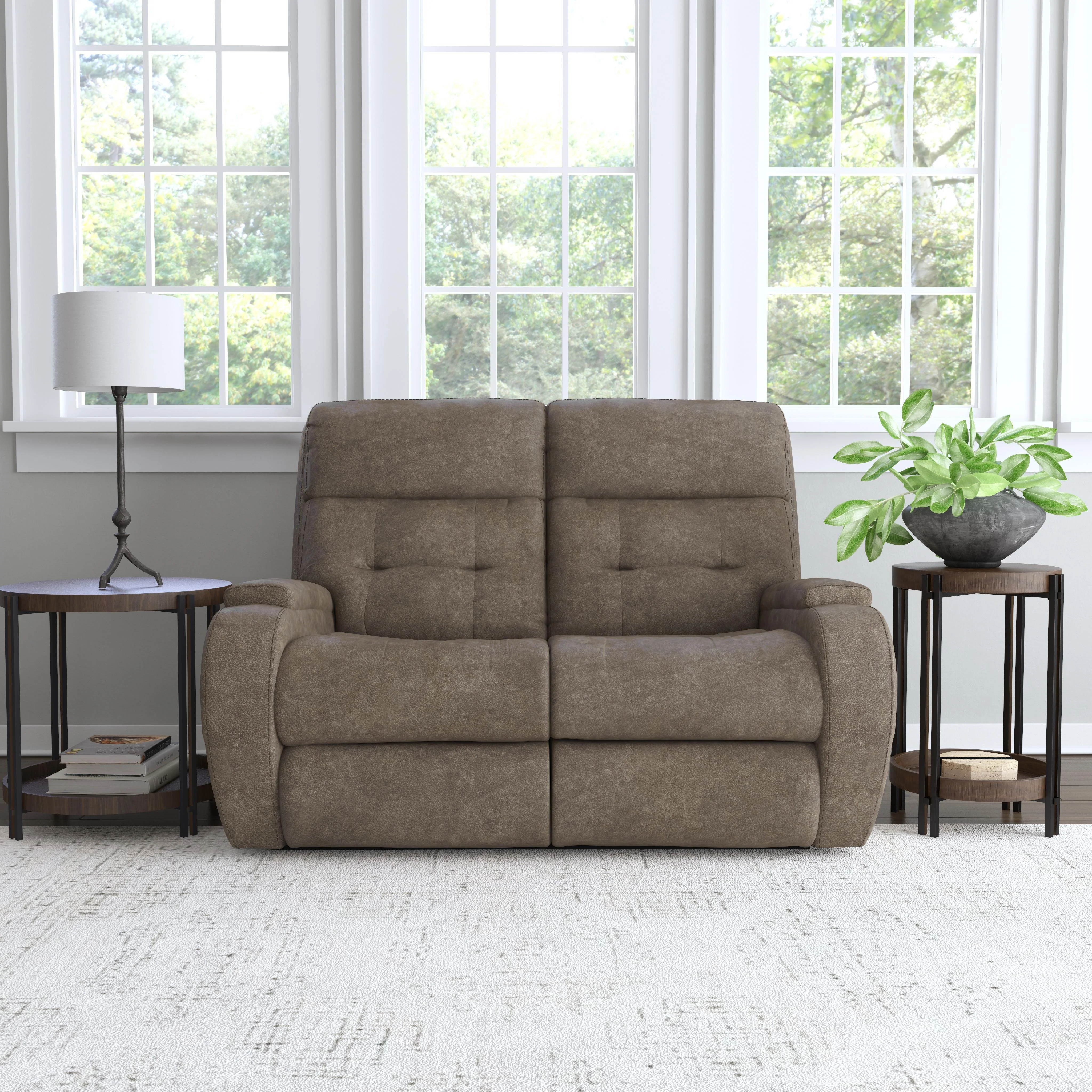 Strait B3906-60H Power Reclining Loveseat with Power Headrests - Image 2