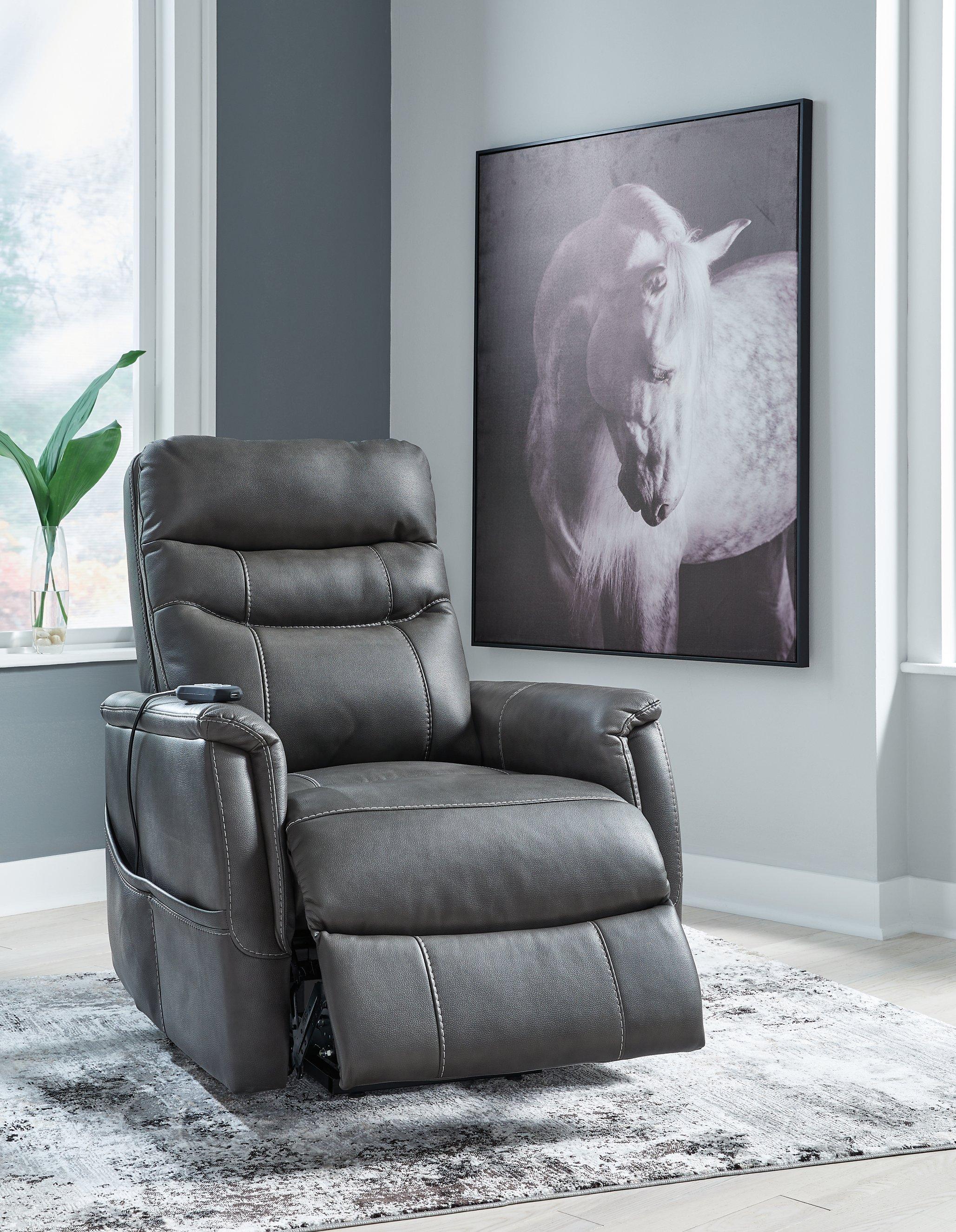 Strawbill Power Lift Recliner - Image 11
