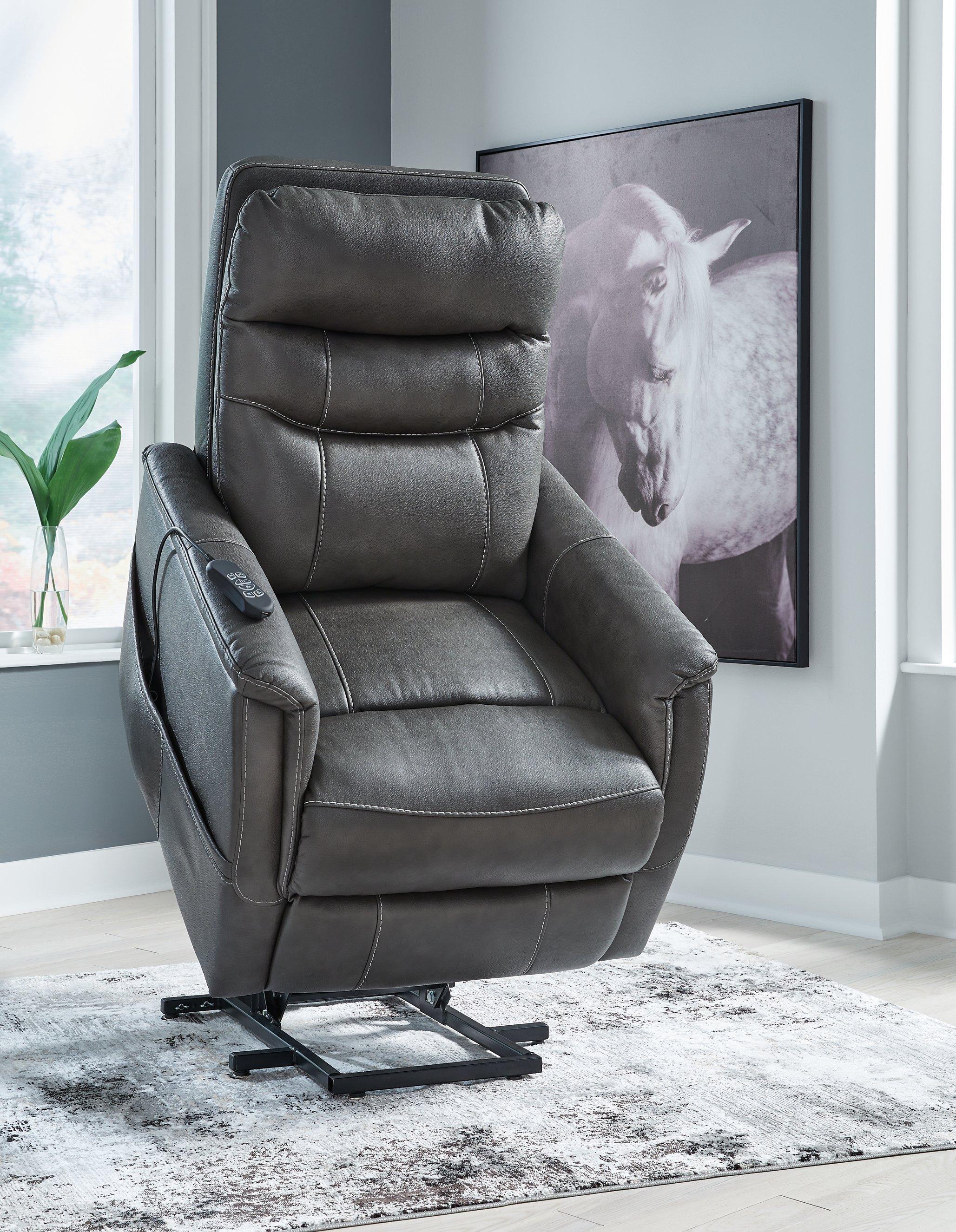 Strawbill Power Lift Recliner - Image 12