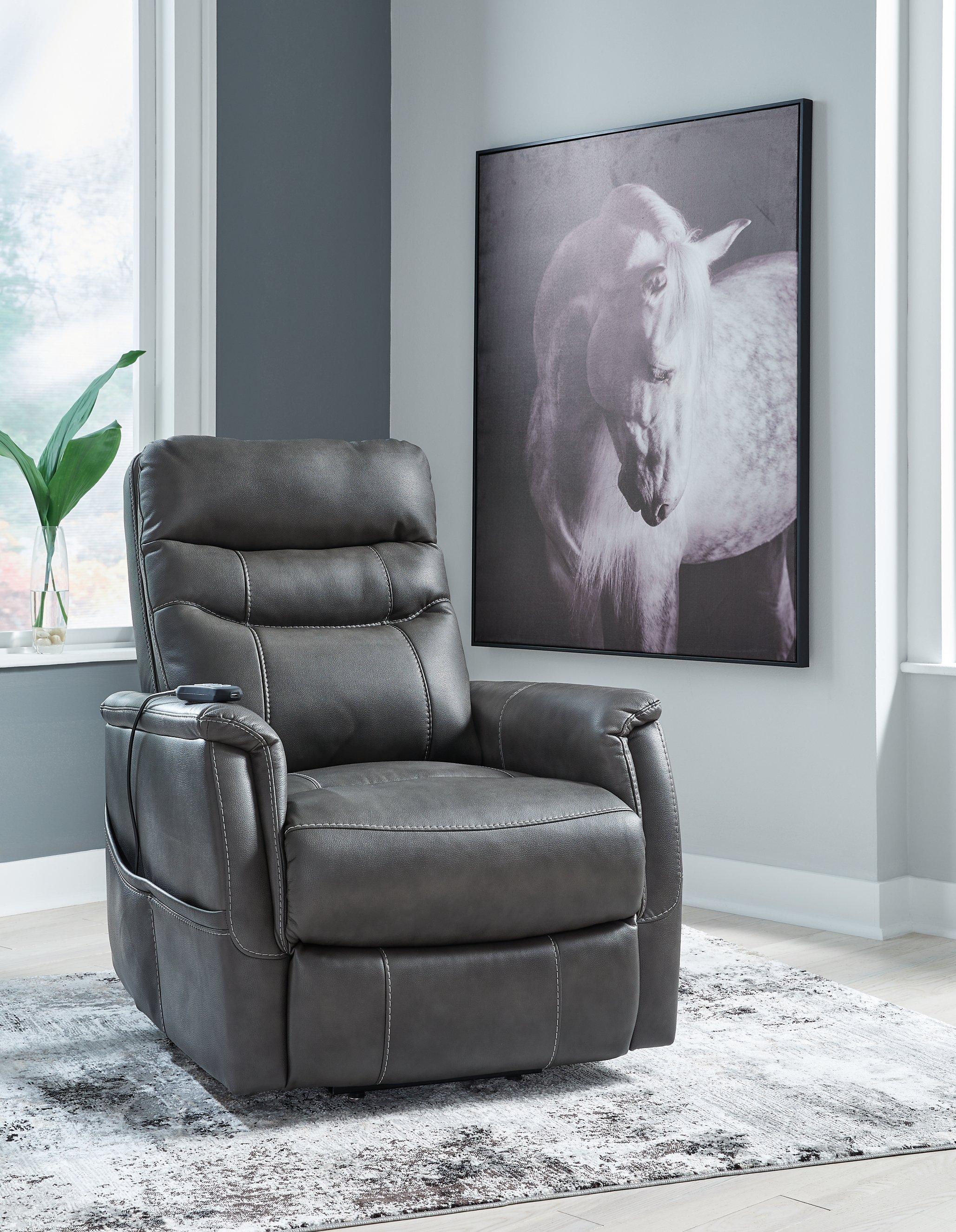 Strawbill Power Lift Recliner - Image 2