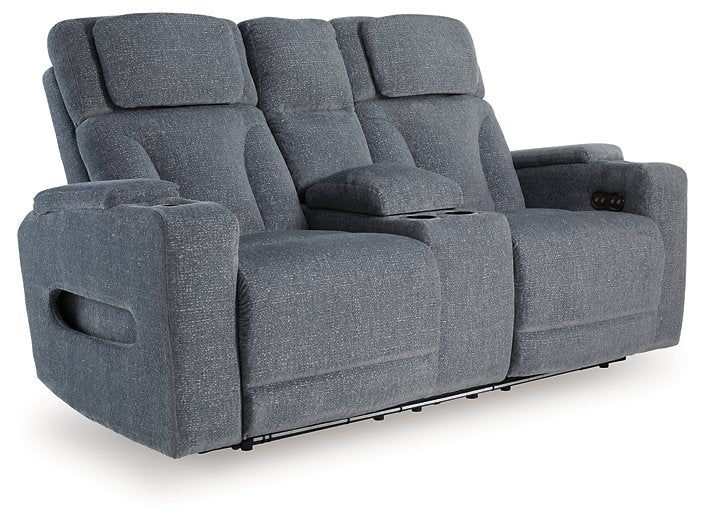 Studio Cave Power Reclining Loveseat with Console - Image 5