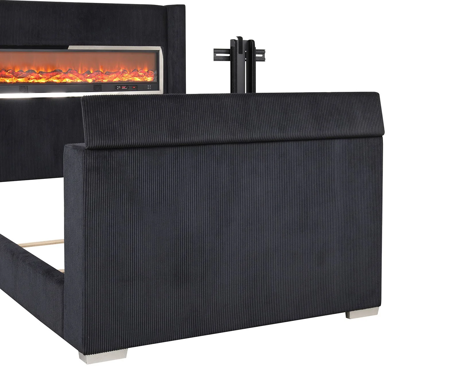 Sumter Queen Bed, Black - Image 2