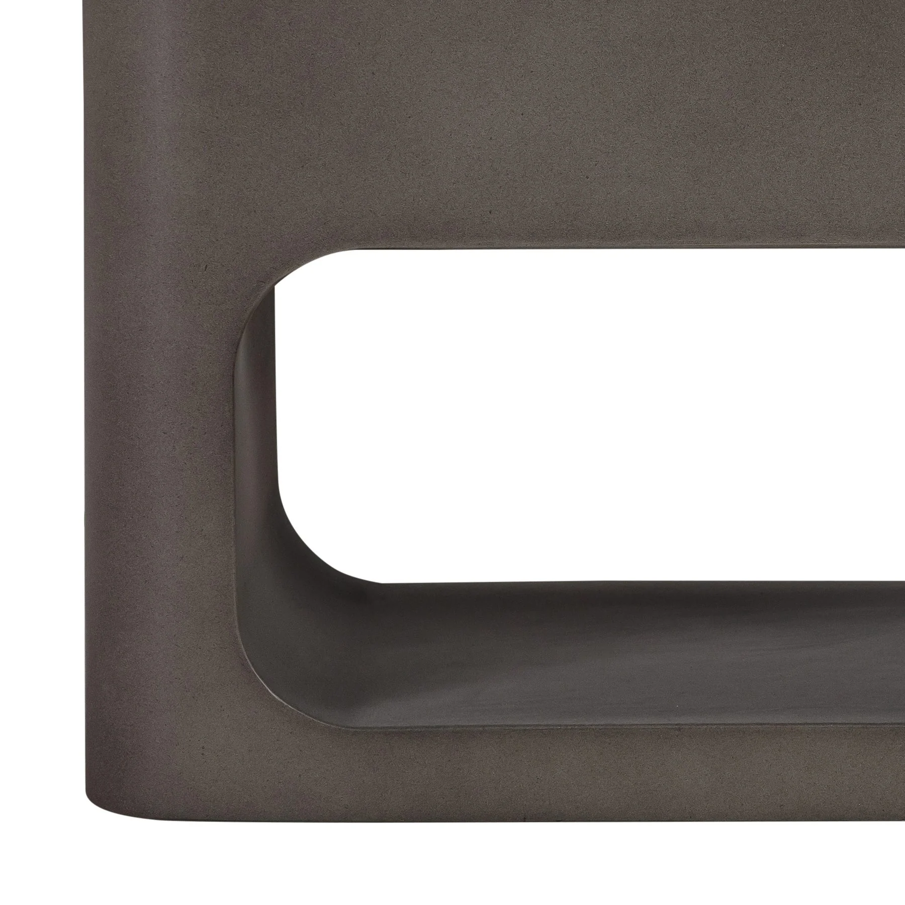 Sunstone Indoor or Outdoor Planter in Gray Concrete - Image 5