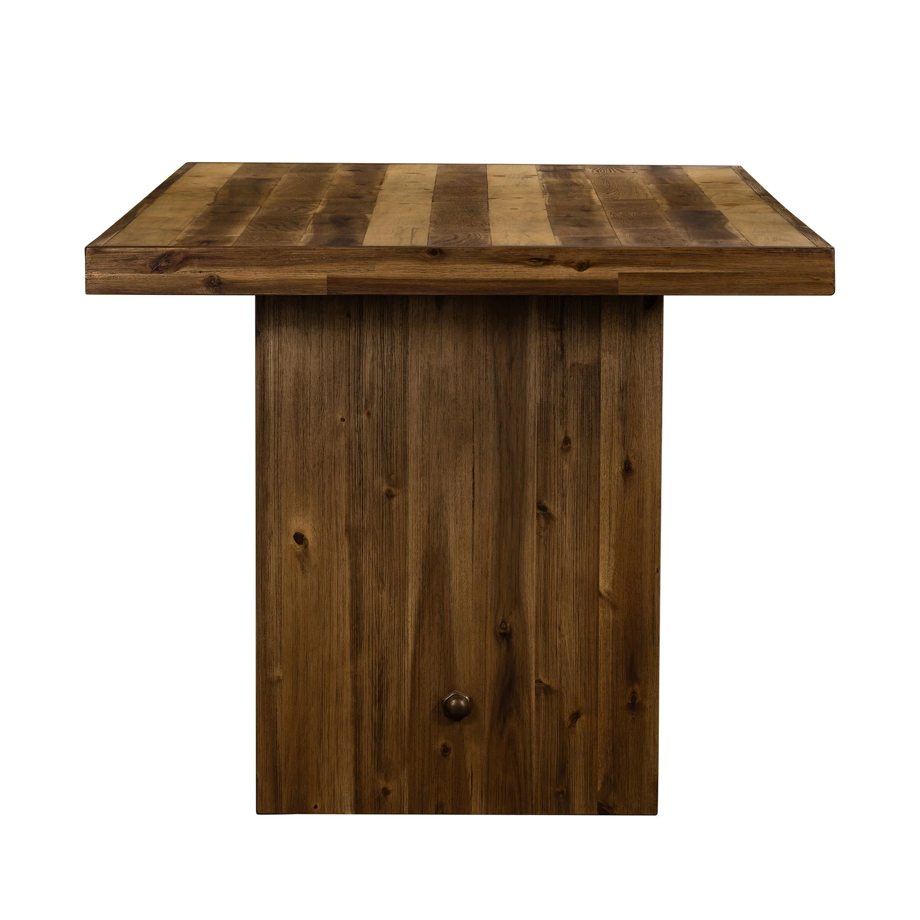 Superb Rustic Oak Dining Table - Image 3