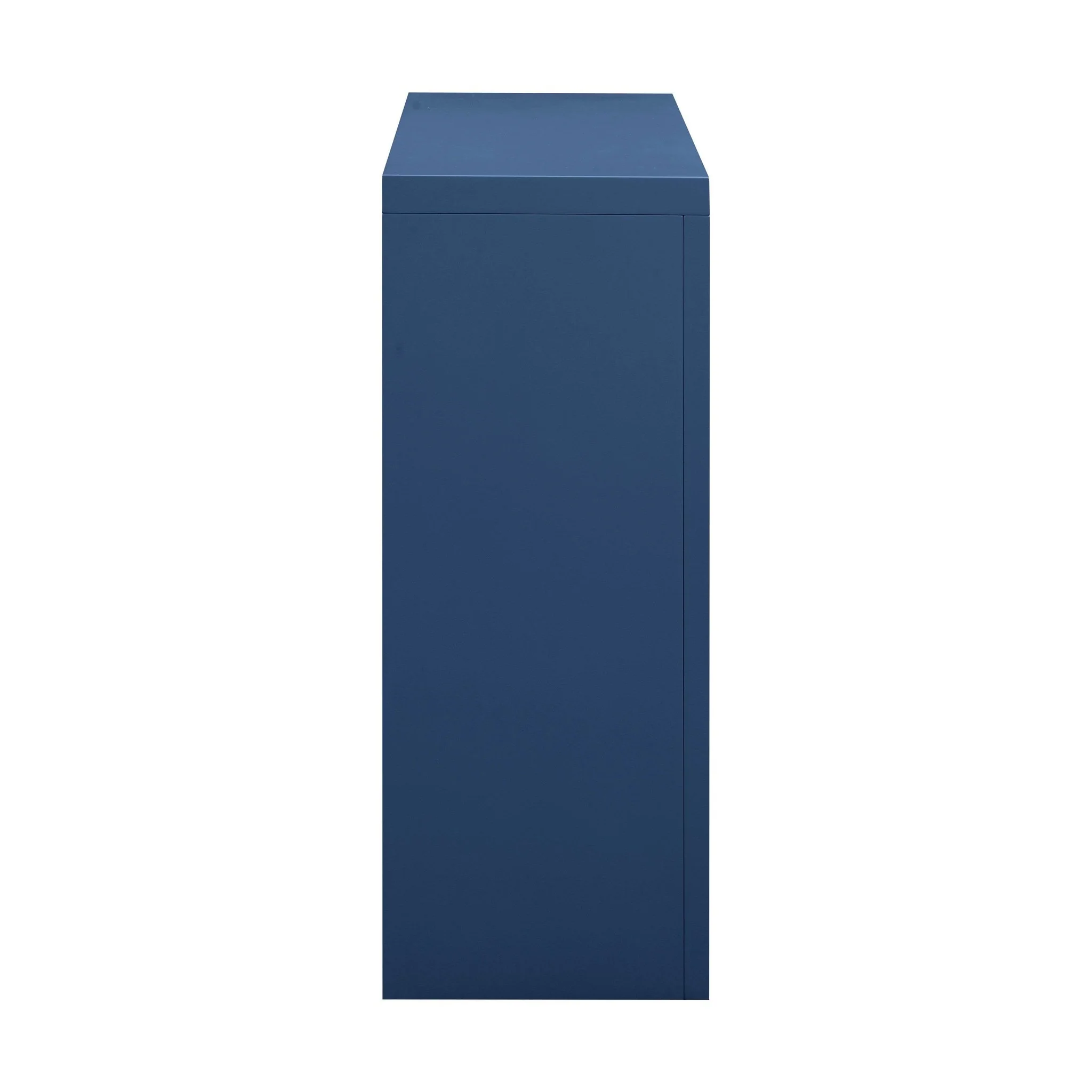 Suzie Navy & Rattan Console Table - Image 4