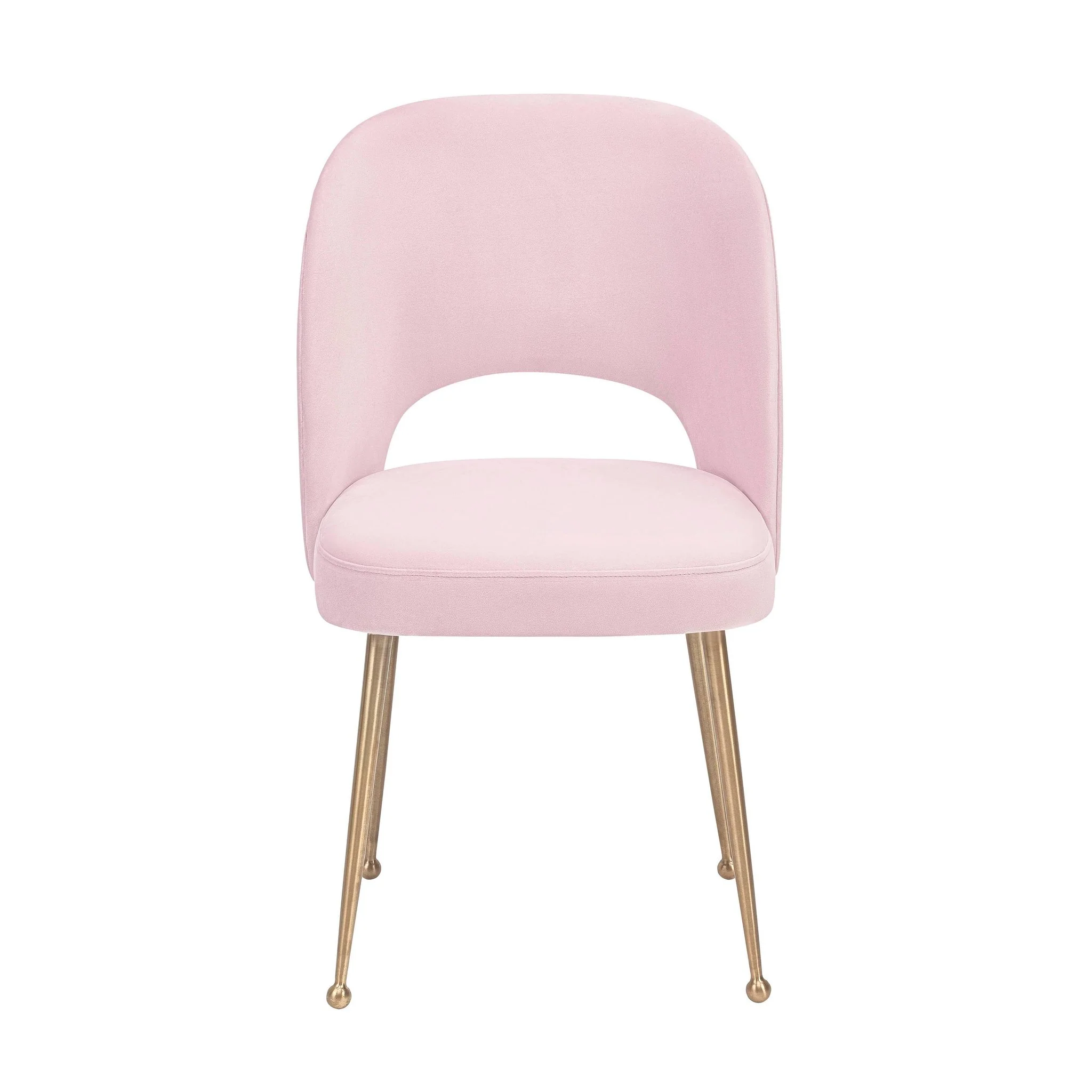 Swell Blush Velvet Chair - Image 4
