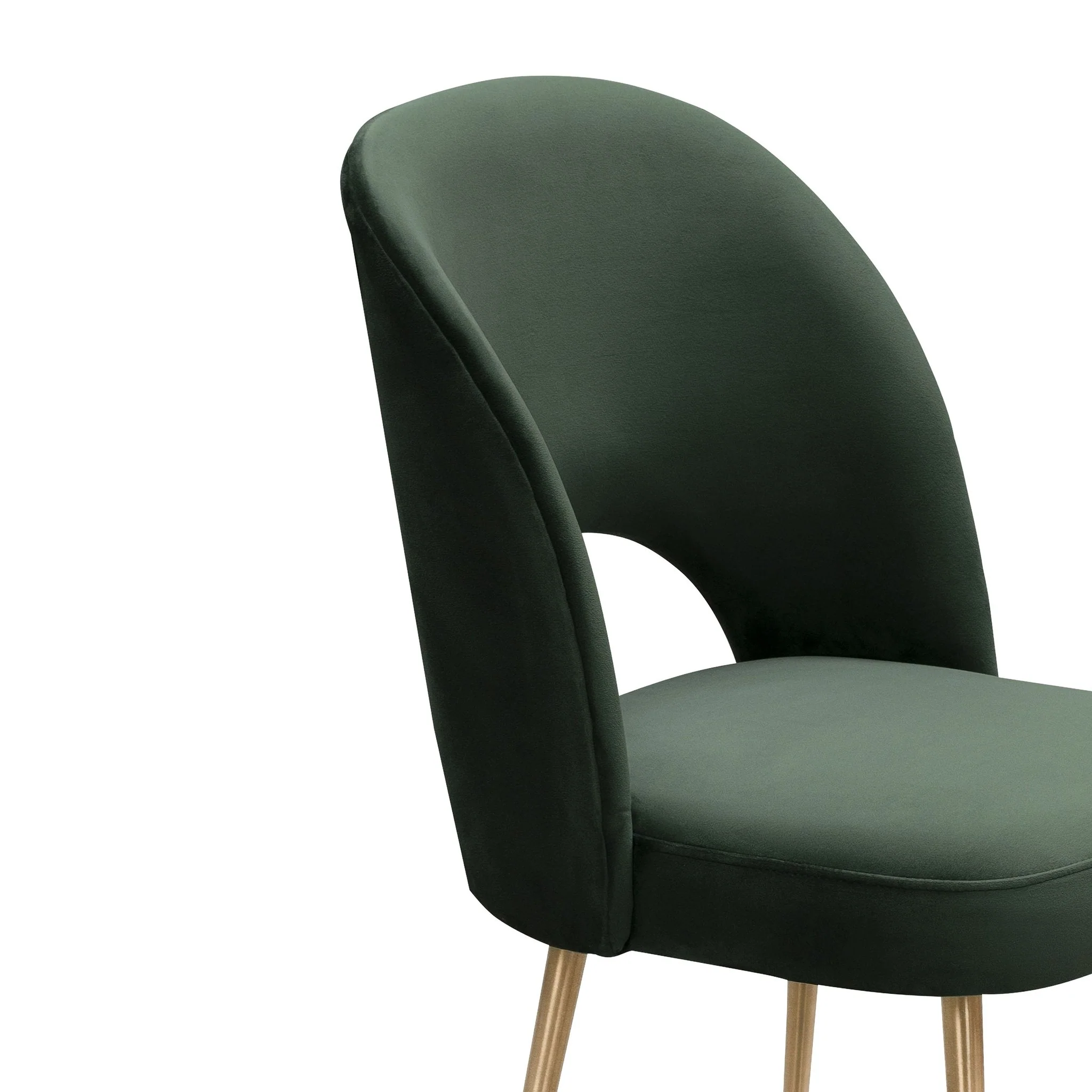 Swell Forest Green Velvet Chair - Image 5