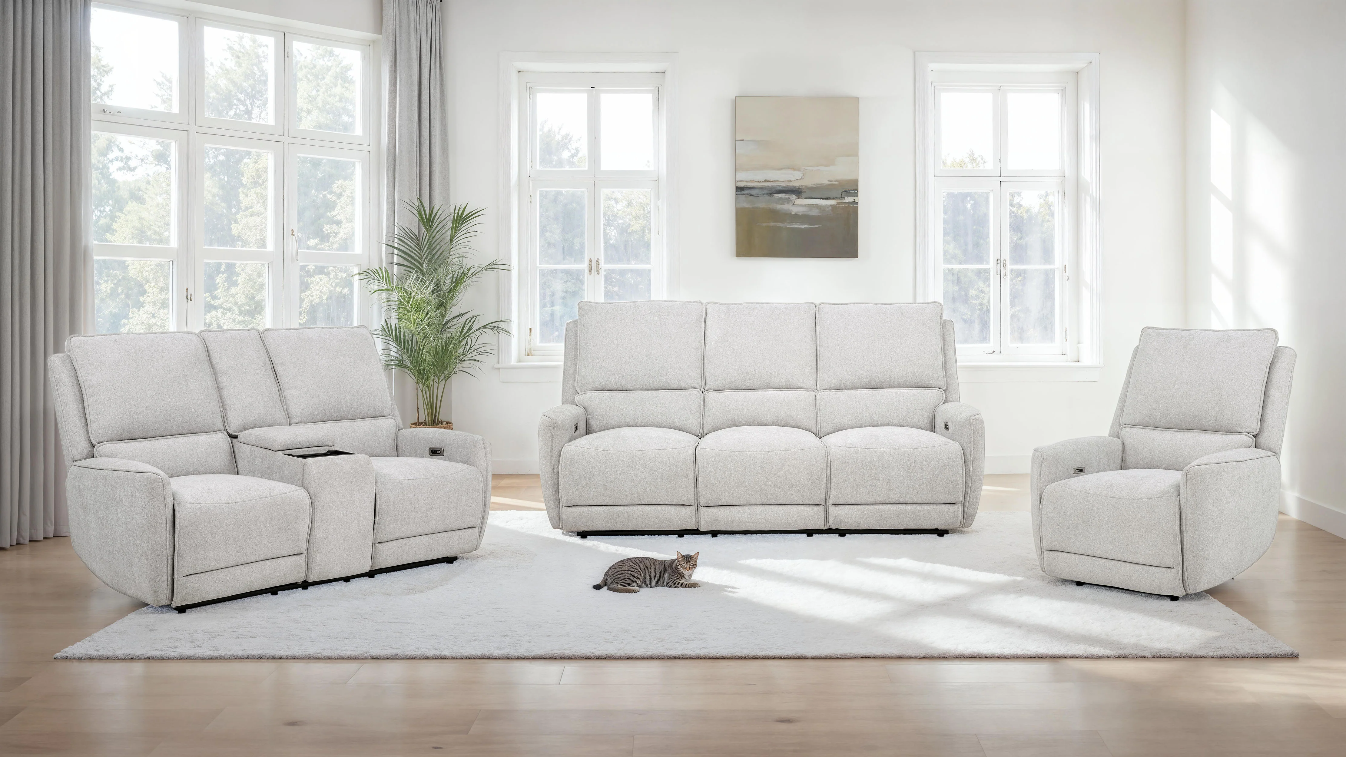Sylmar Power Reclining Sofa Set - Image 18