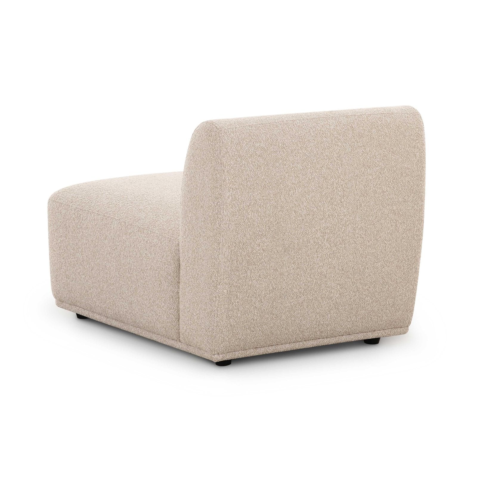 Sylvie Cream Boucle Armless 1-Seater - Image 3