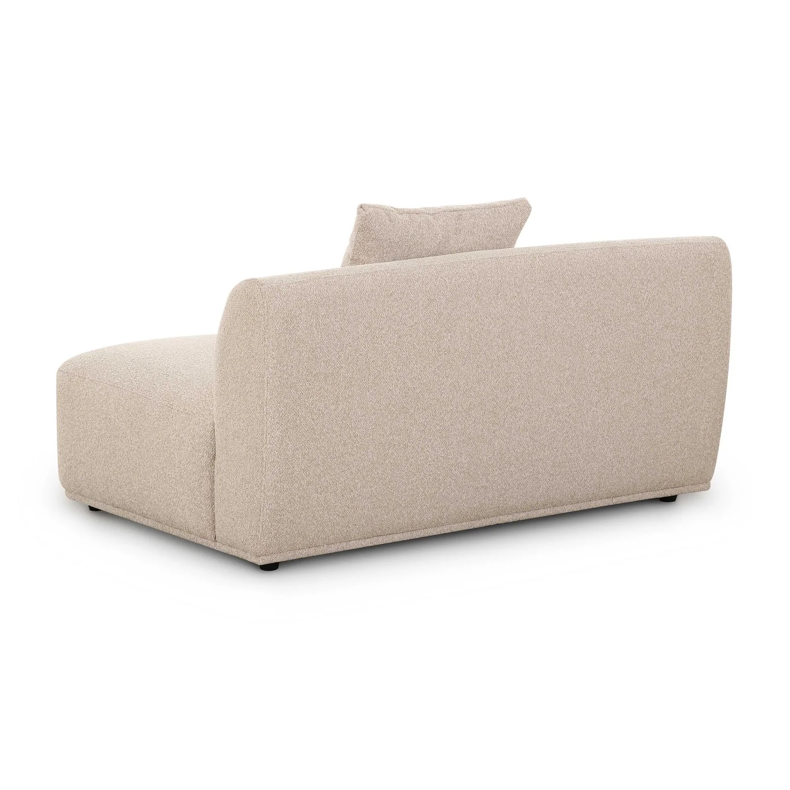 Sylvie Cream Boucle Armless 2-seater - Image 3