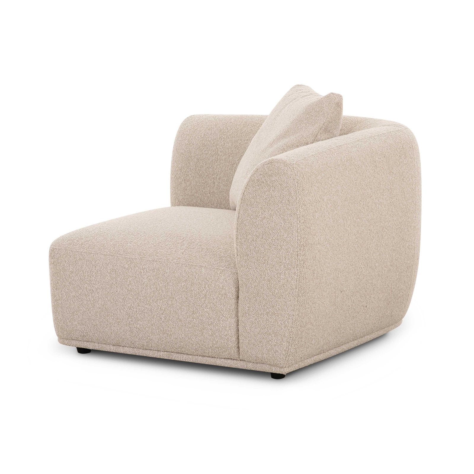 Sylvie Cream Boucle Corner Chair - Image 3
