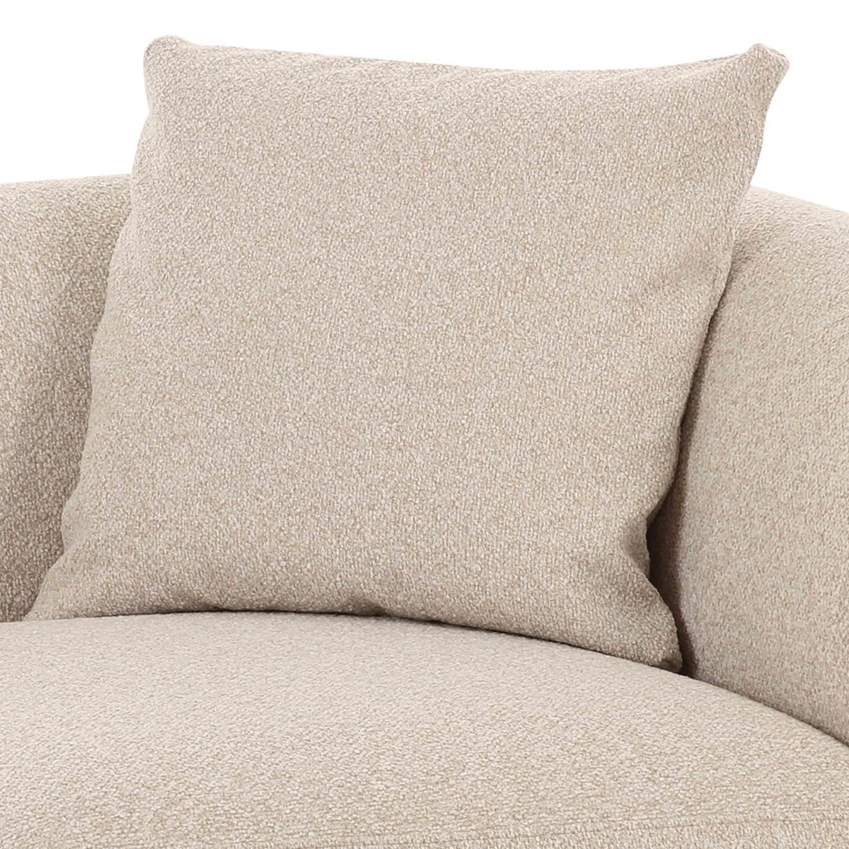 Sylvie Cream Boucle Corner Chair - Image 4