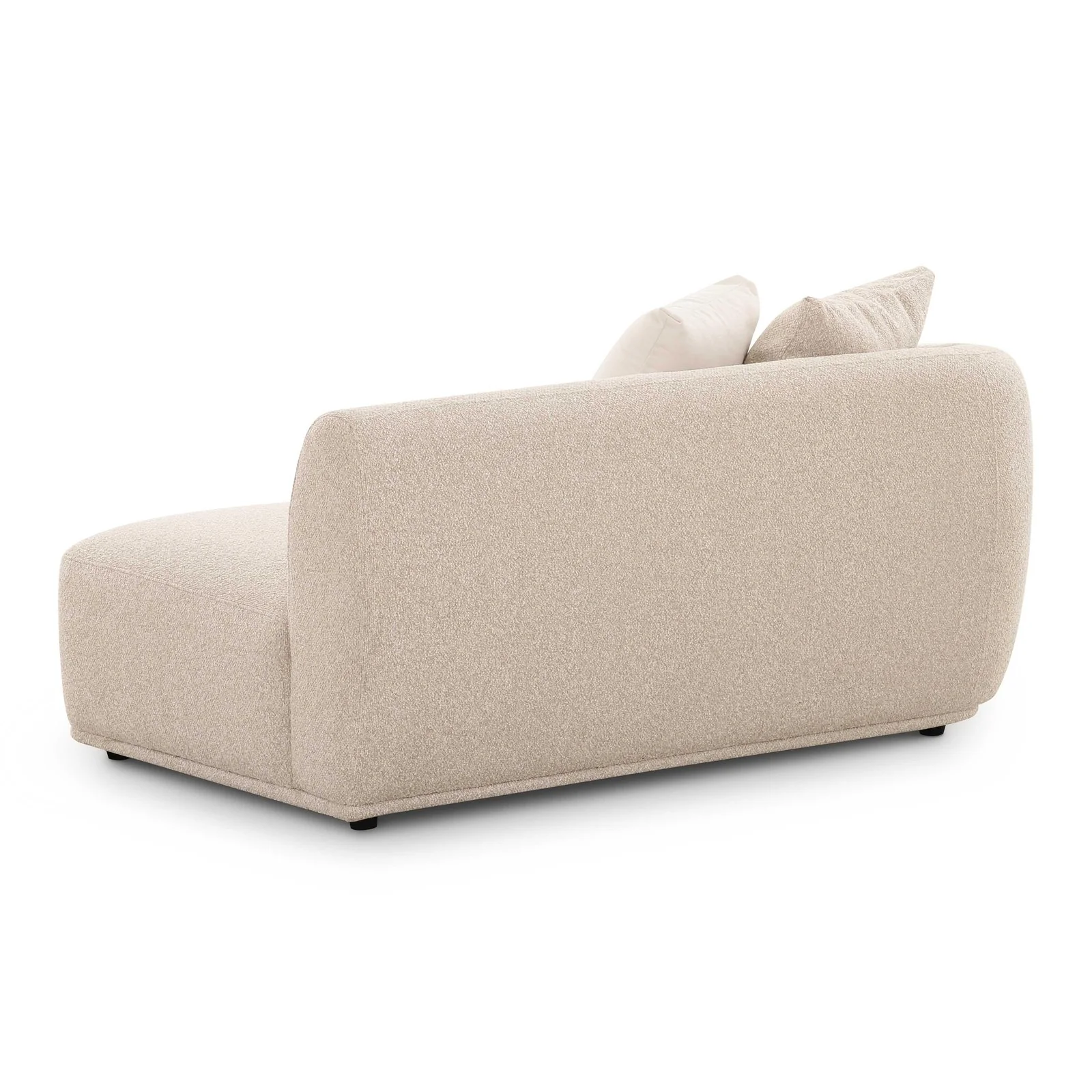 Sylvie Cream Boucle Left Arm 2-Seater Loveseat - Image 3