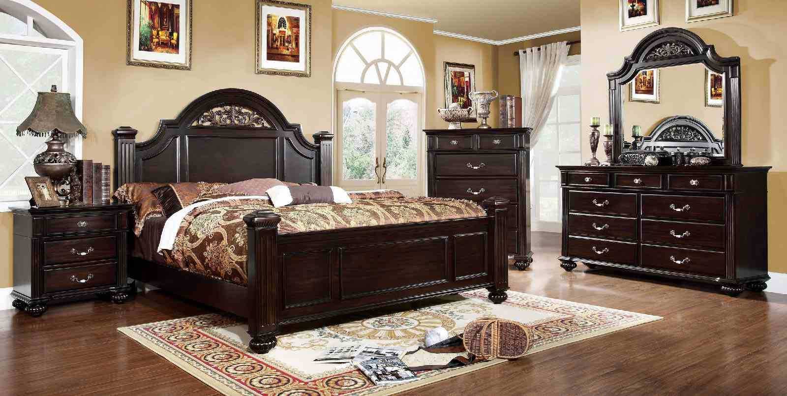Syracuse Cal.King Bed, Dark Walnut - Image 3