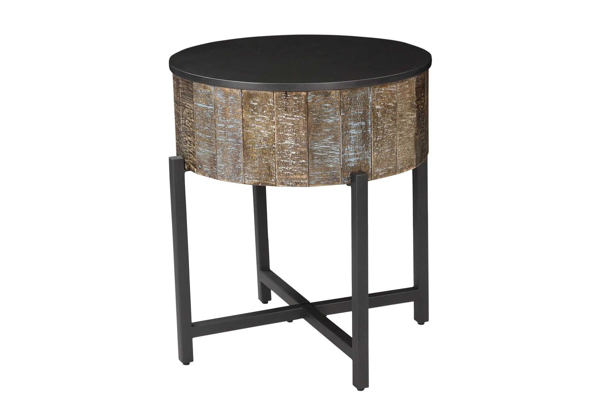T1216C Coffee Table Rustic Vintage - Image 4
