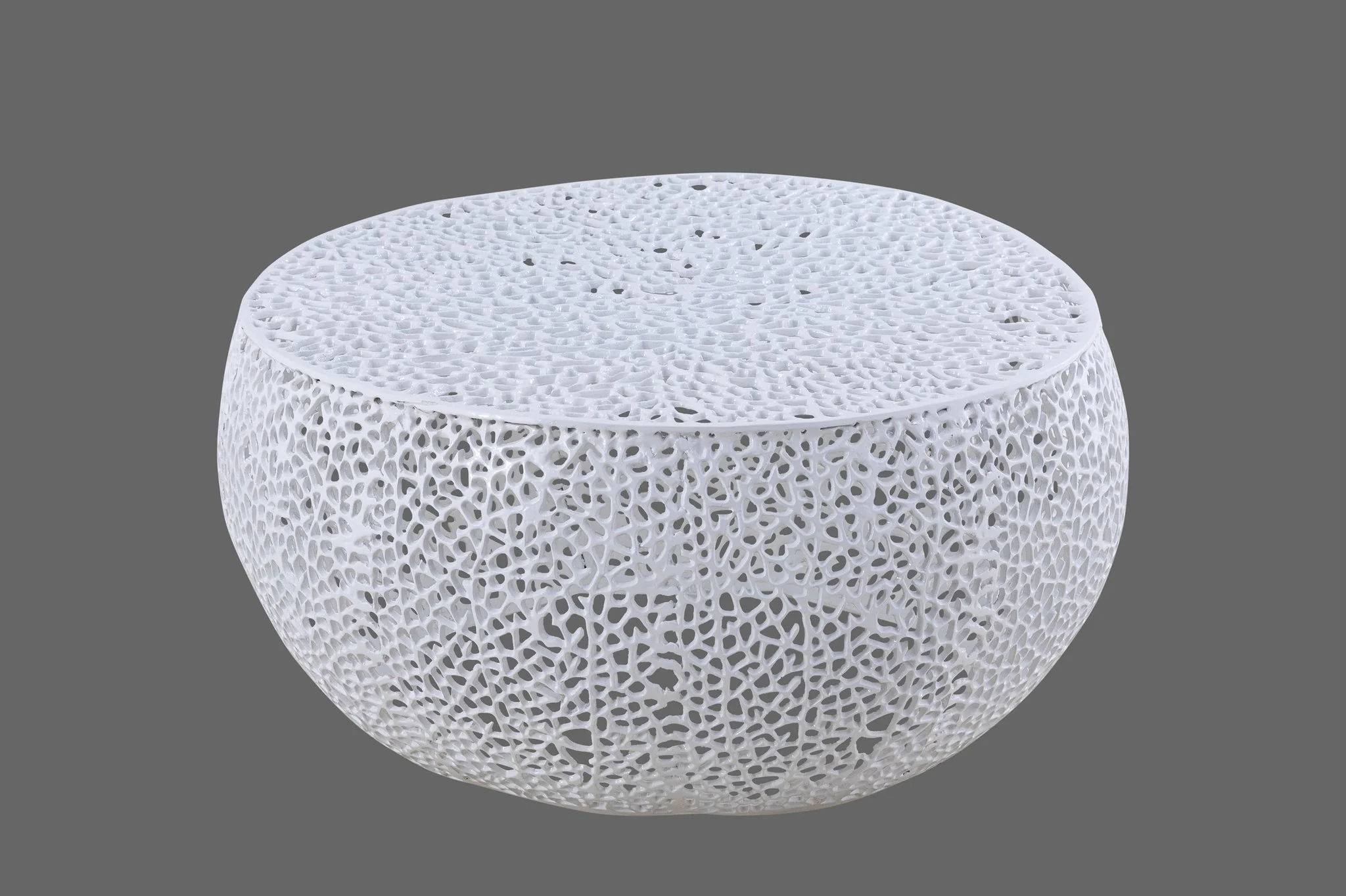 T3502-32-15 Round Coffee Table White - Image 4