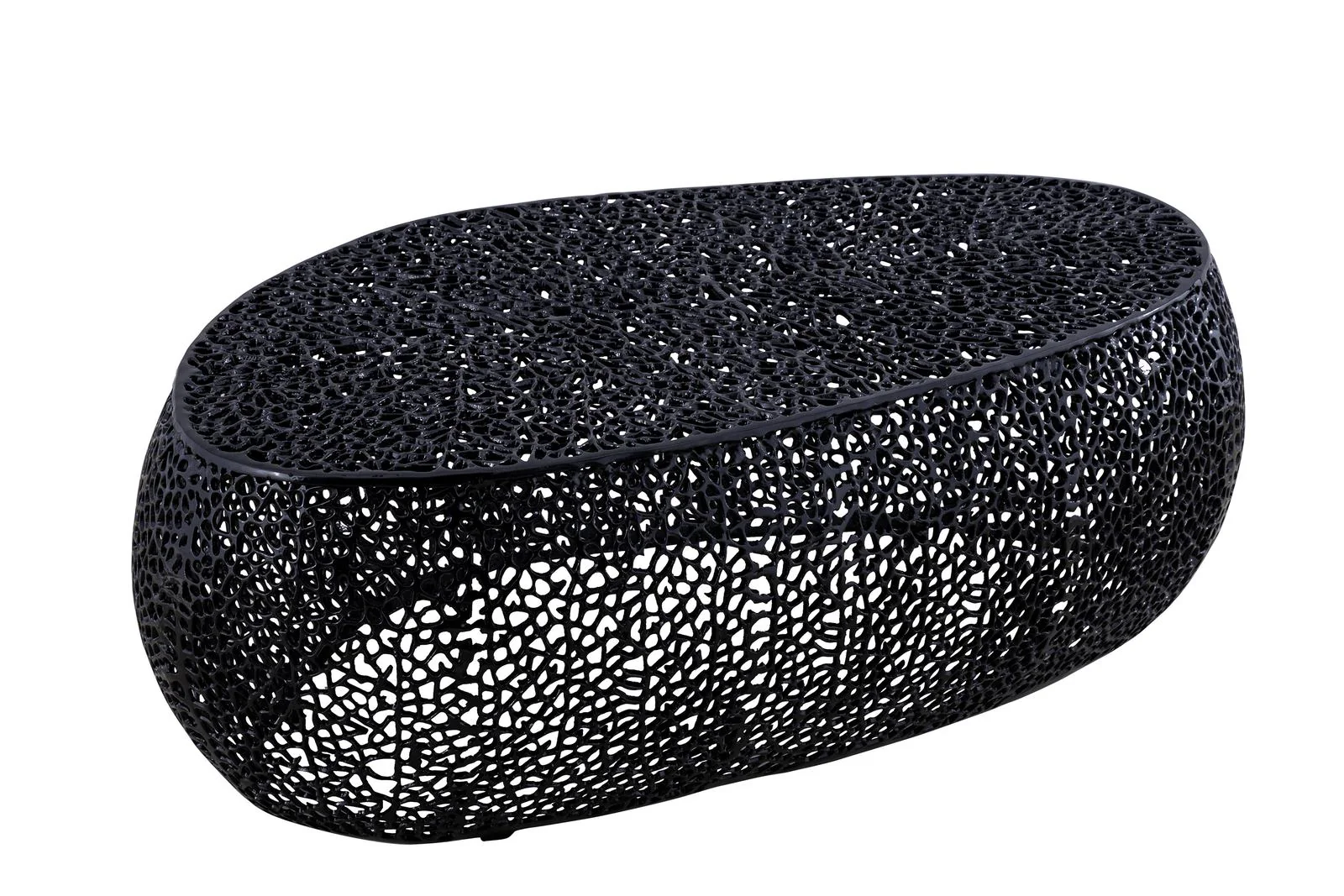 T3601-50 Oval Coffee Table Black - Image 2