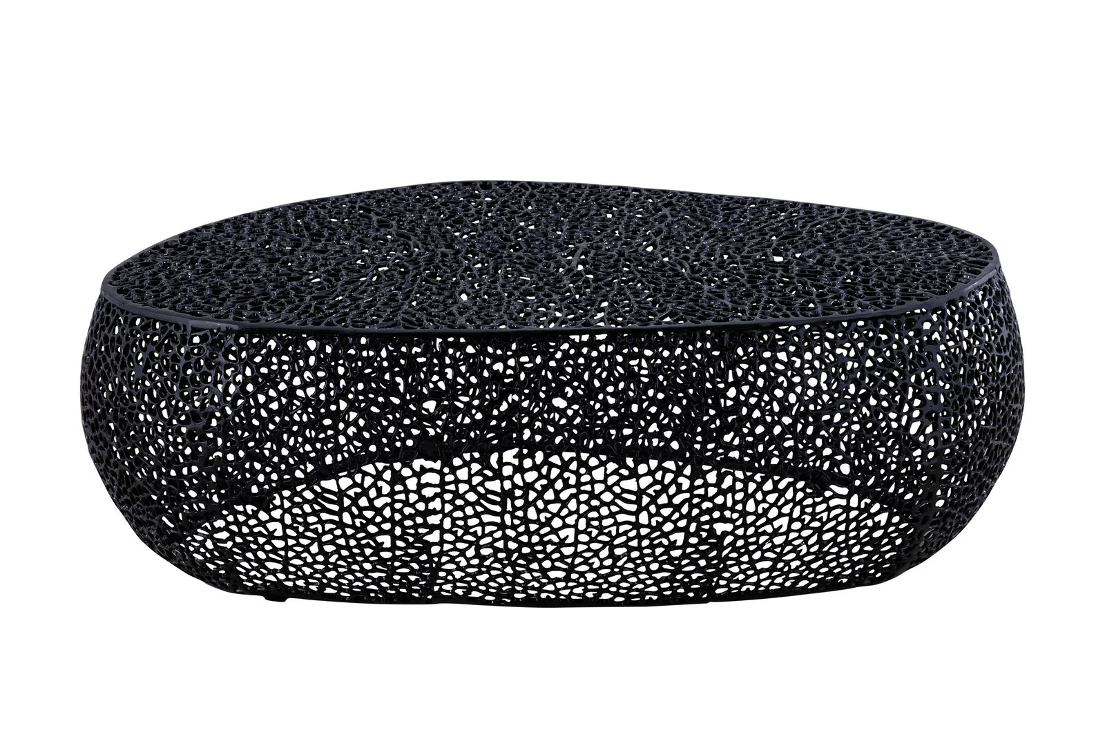 T3601-50 Oval Coffee Table Black - Image 3