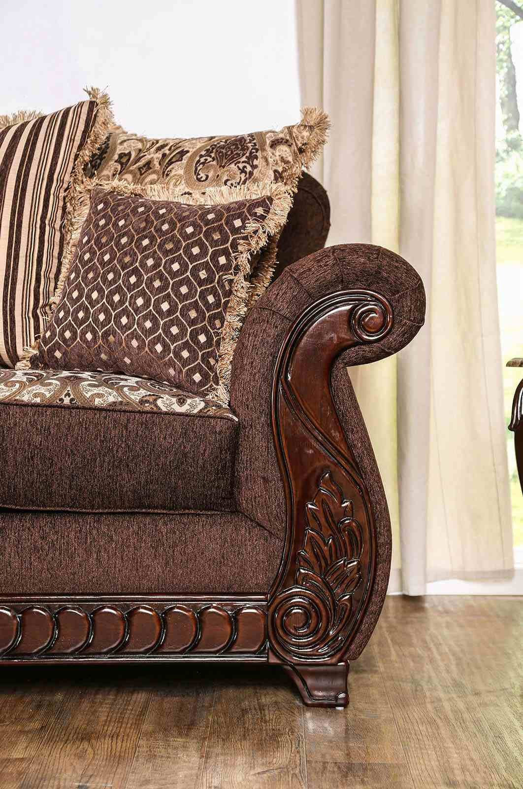 Tabitha Sofa, Brown - Image 3