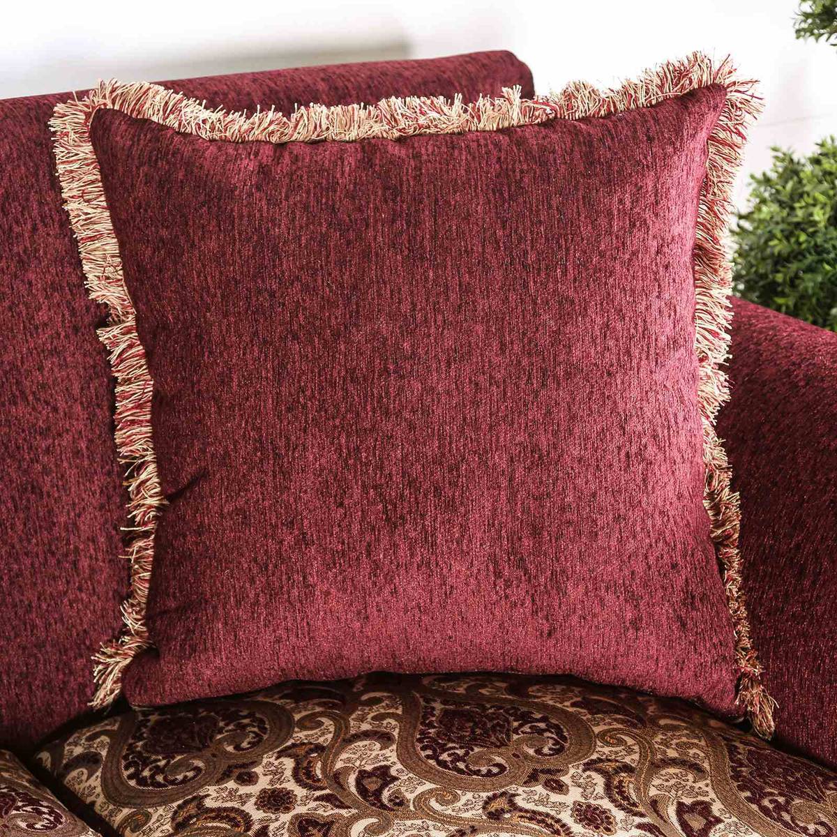 Tabitha Sofa, Wine - Image 3