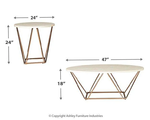 Tarica Table (Set of 3) - Image 7