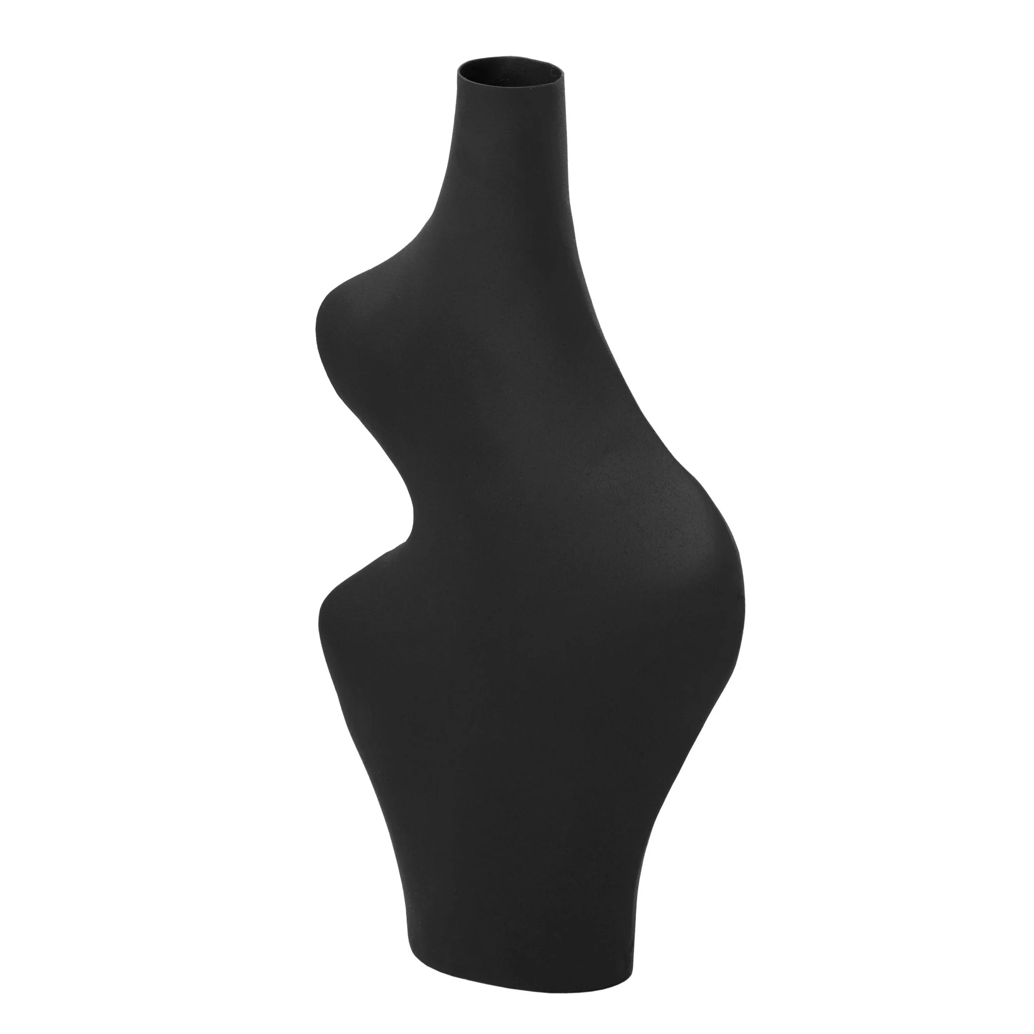 Tarri Black Steel Vase - Image 4