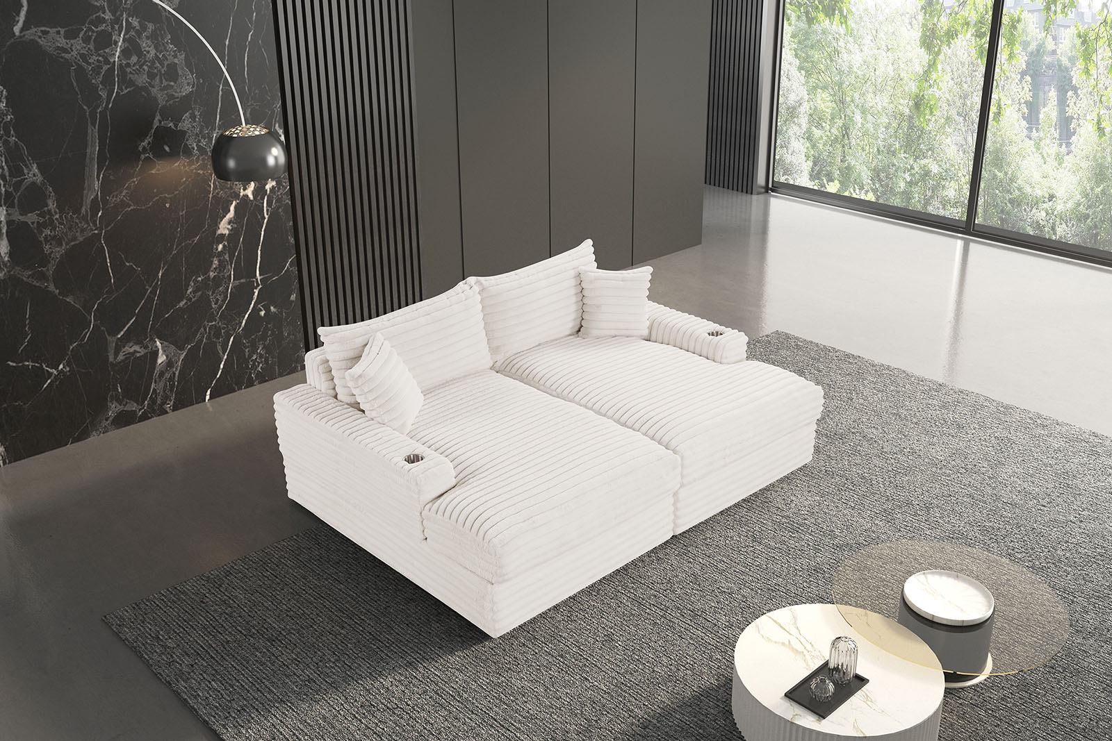 Tavedestrand Double Chaise Sofa - Image 2