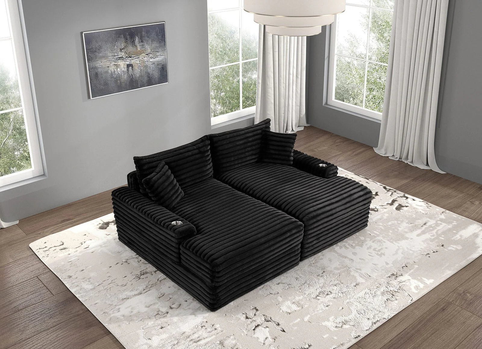 Tavedestrand Double Chaise Sofa - Image 2