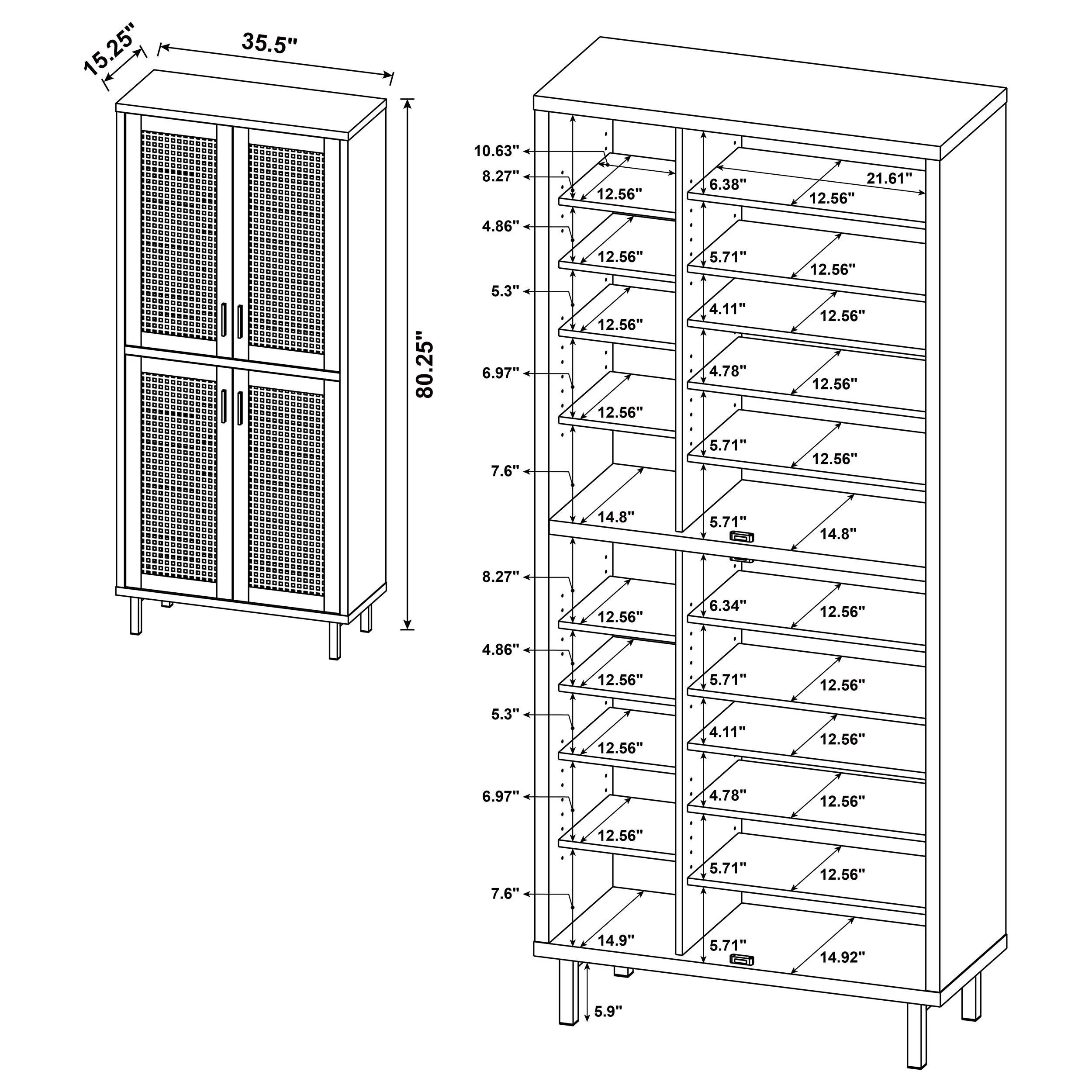 Teller Shoe Cabinet - Image 23