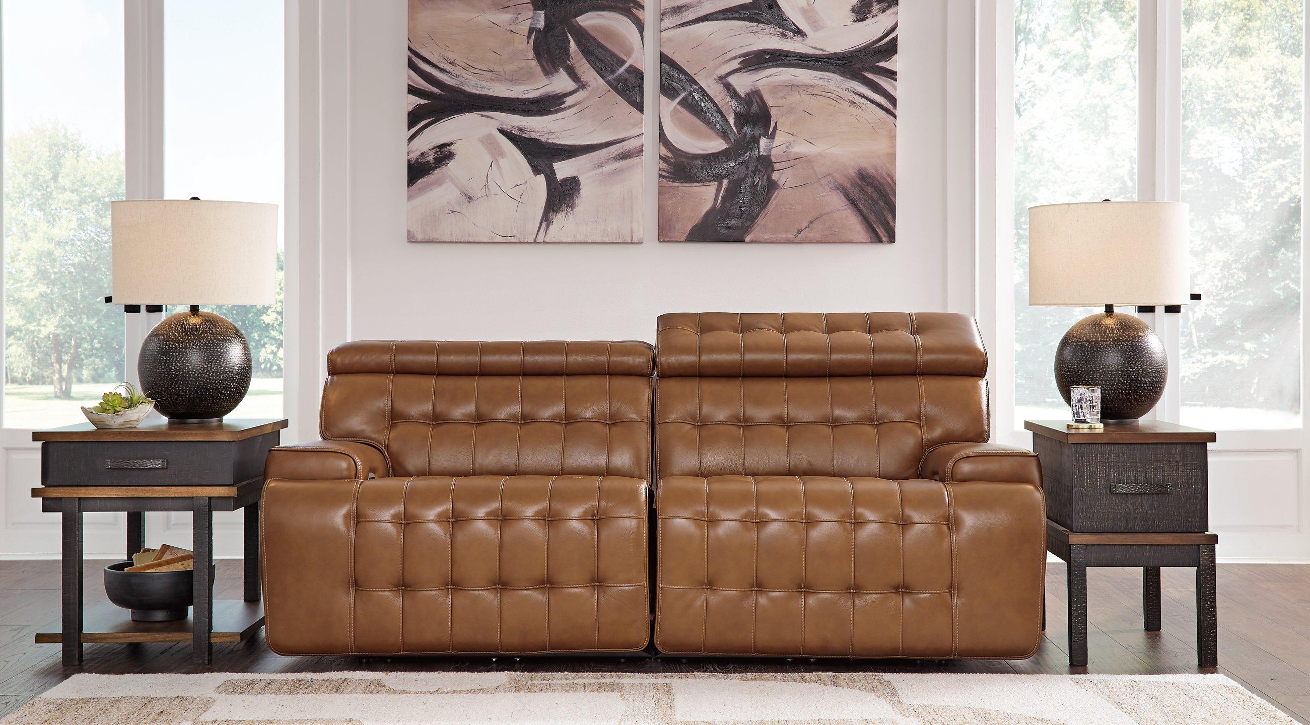 Temmpton Power Reclining Sectional Loveseat - Image 2