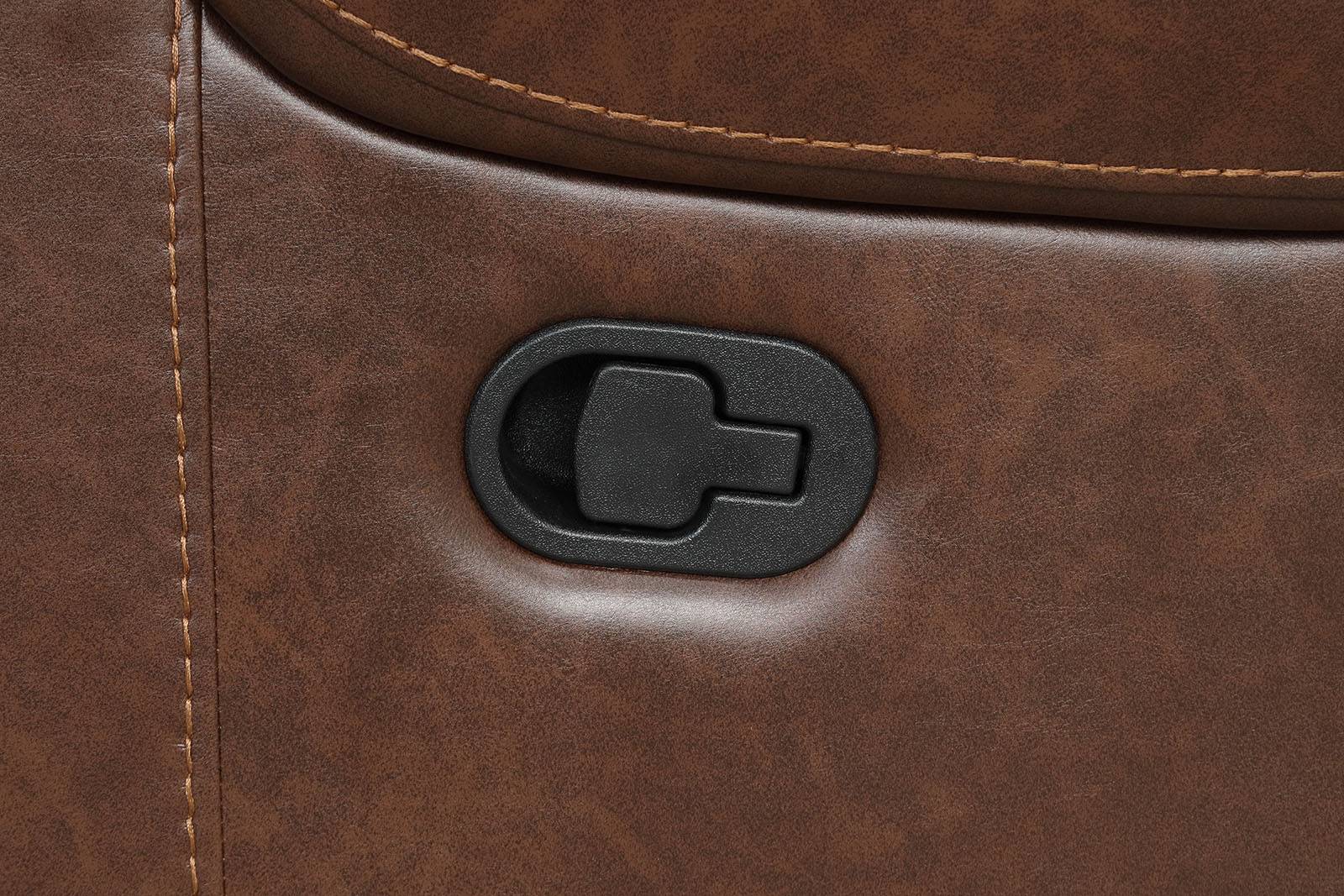 Tepic Manual Sofa + Loveseat, Brown - Image 4