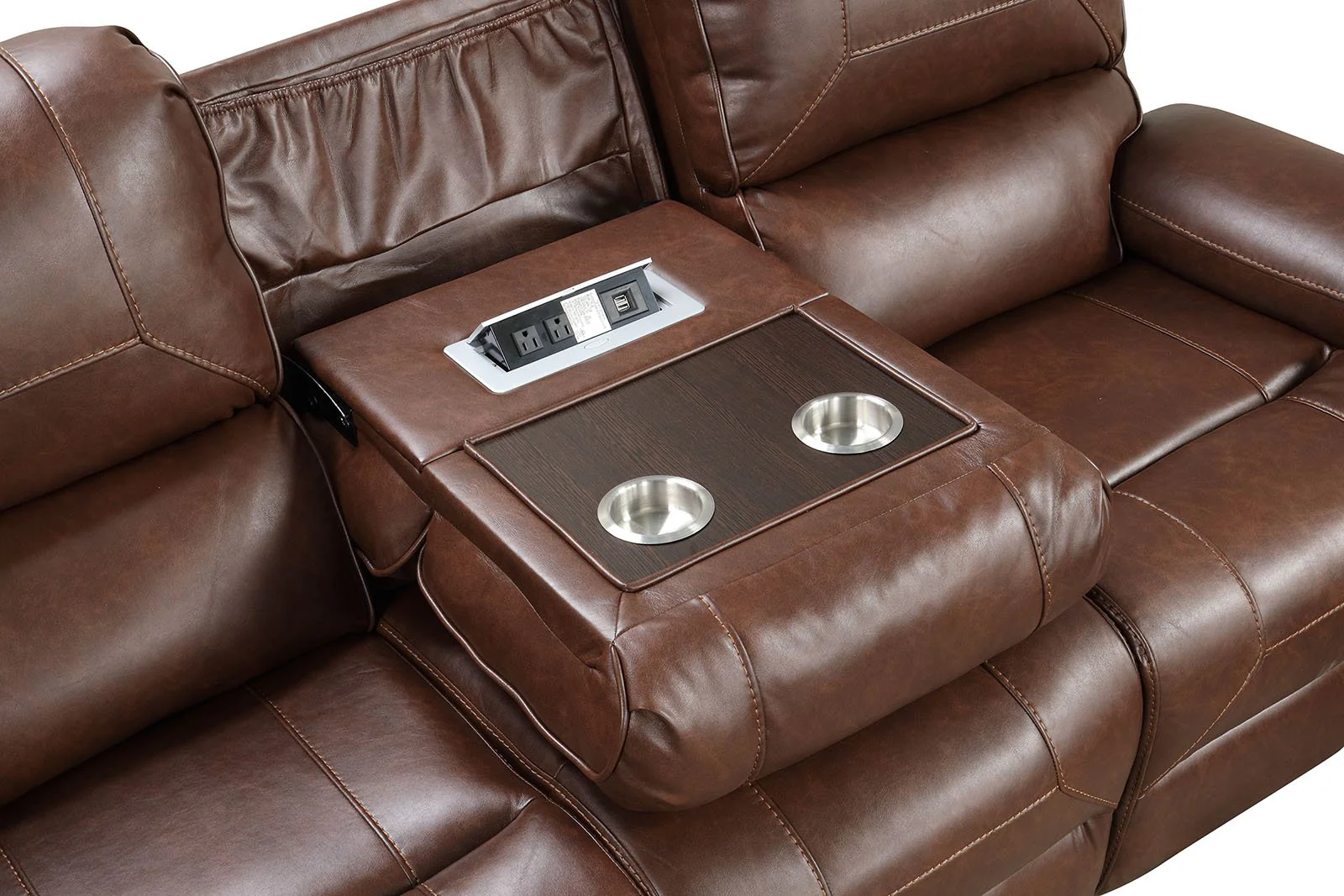 Tepic Sofa, Brown - Image 3
