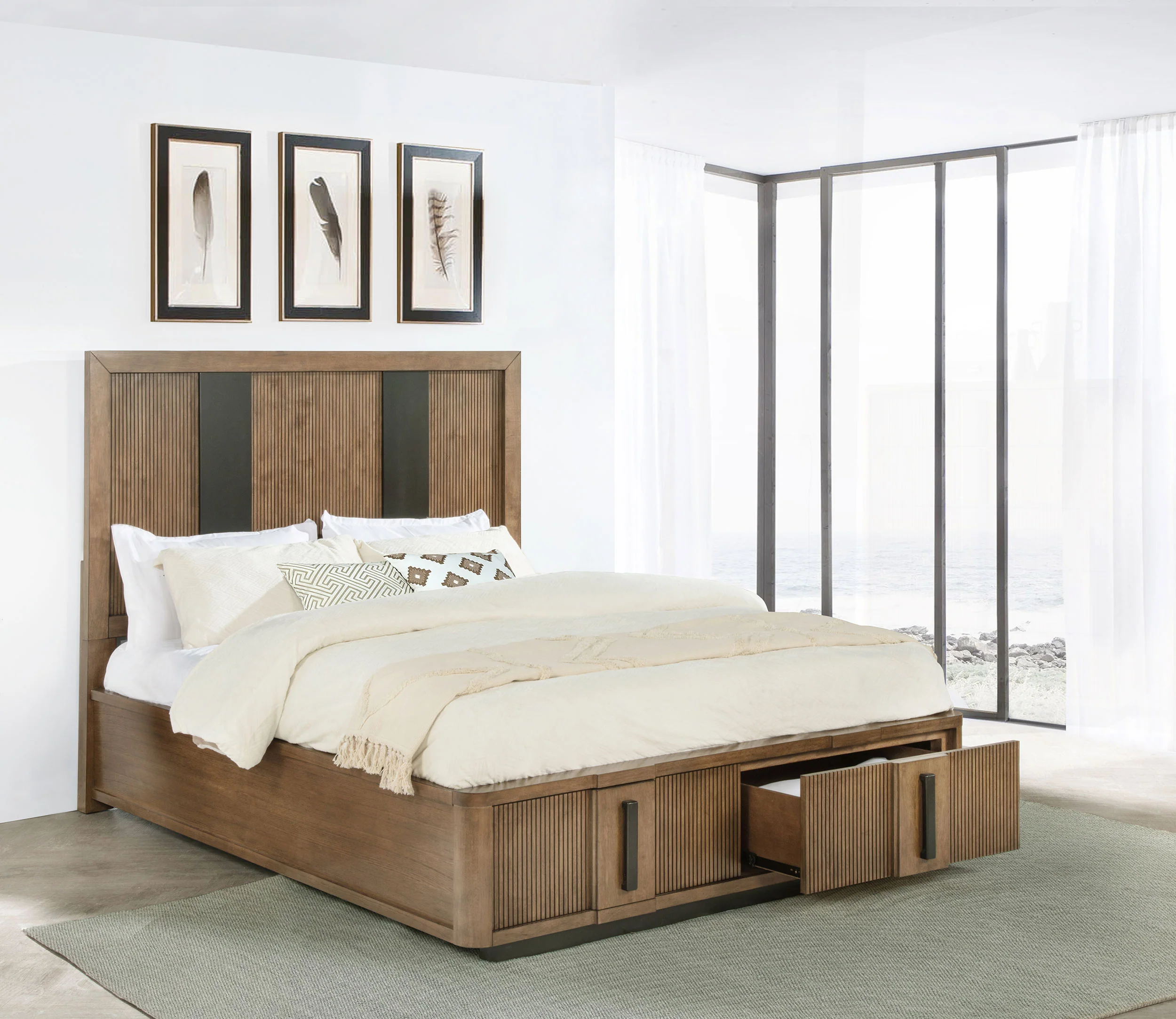 Terrace Panel Platform Storage Bed - Image 11