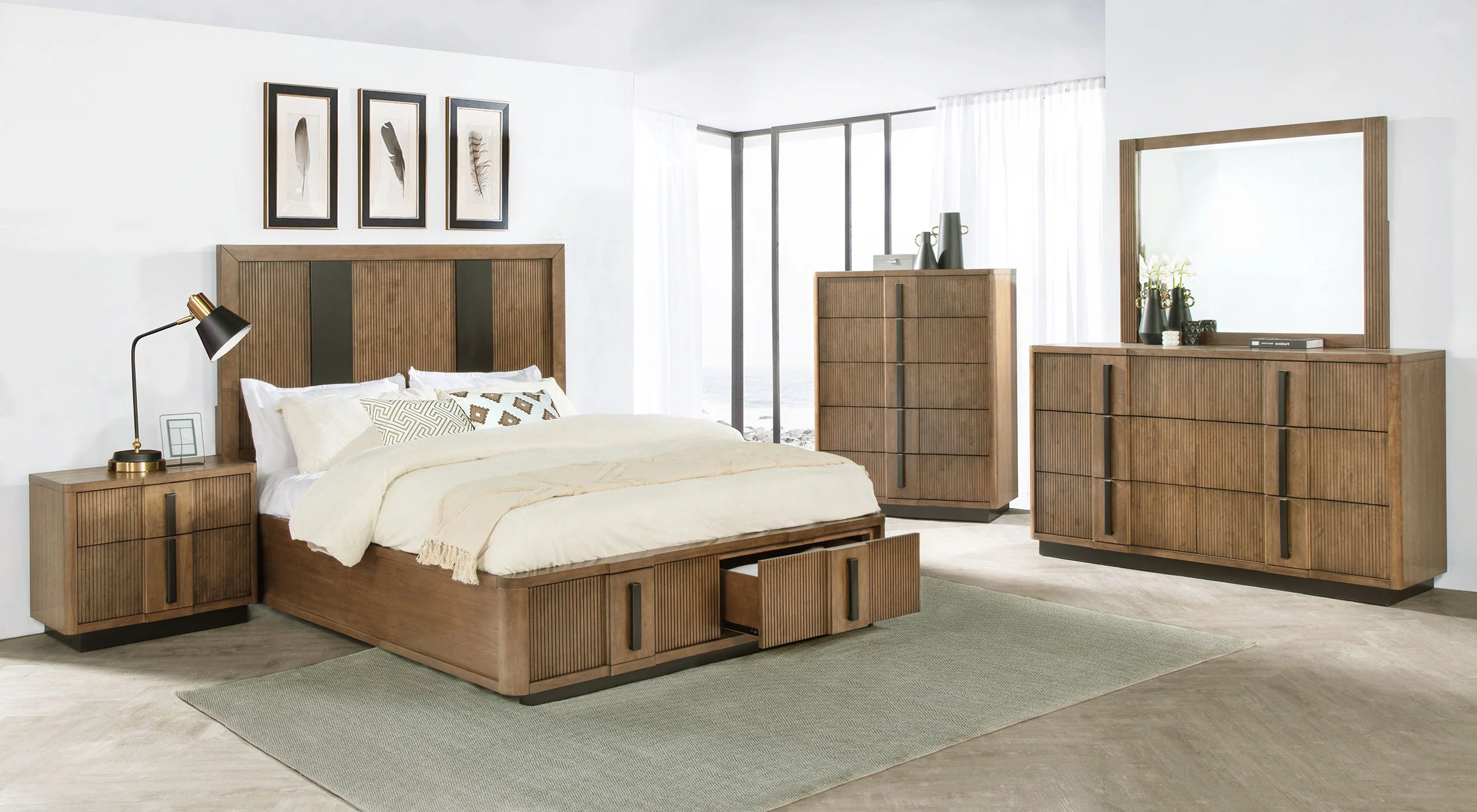 Terrace Panel Platform Storage Bed - Image 17